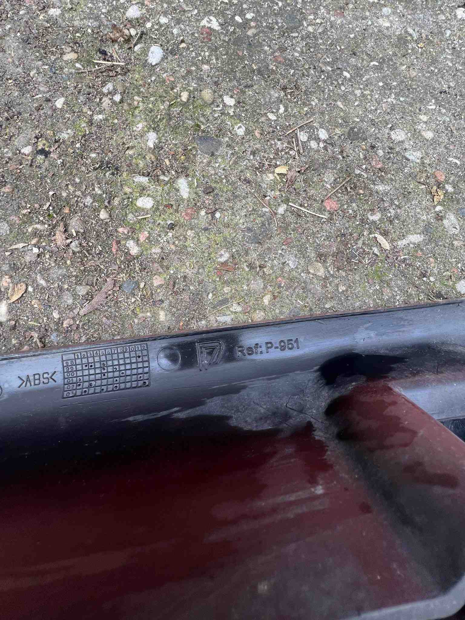 PEUGEOT PARTNER Combispace 5F Grille Supérieure Avant #F171 Petrol 24135728 - Imagen 8 de 8