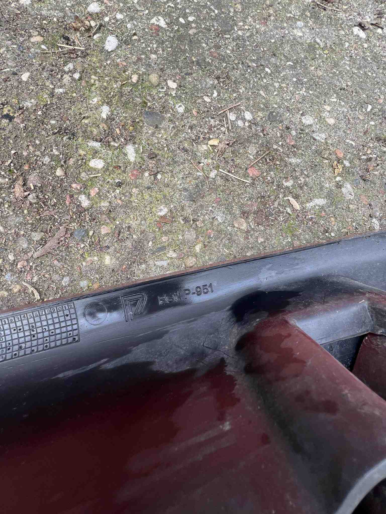 PEUGEOT PARTNER Combispace 5F Grille Supérieure Avant #F171 Petrol 24135728 - Imagen 4 de 8