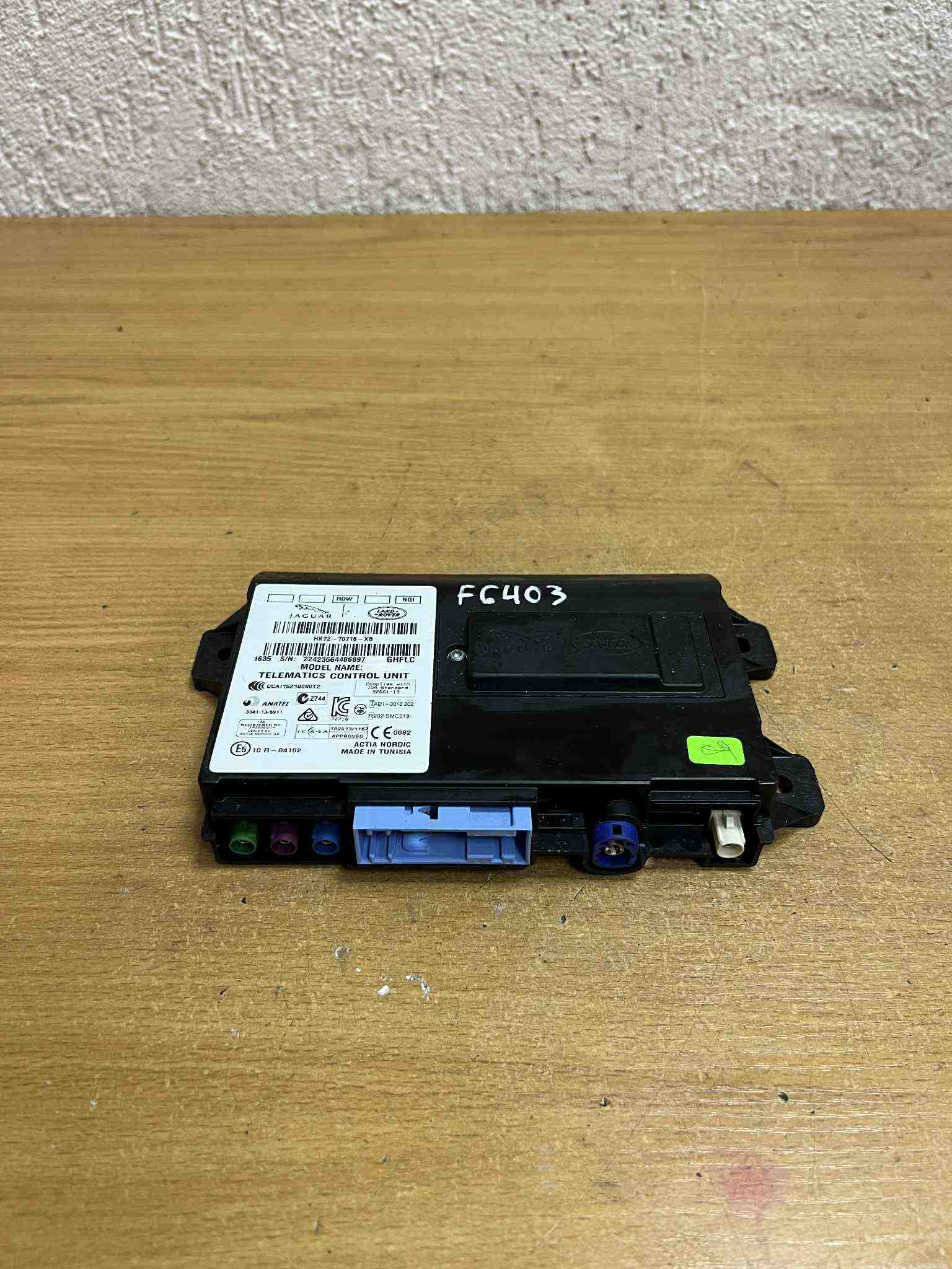 LAND ROVER Range Rover Evoque L538 (1 gen) (2011-2020) Другие блоки управления HK7270718XB,#F6403 32404916