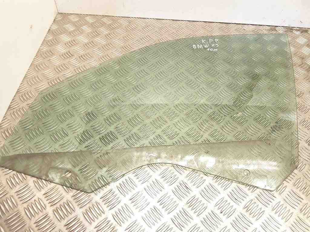 BMW X3 E83 (2003-2010) Priekšējo kreiso durvju stikls 43R001025 32551323