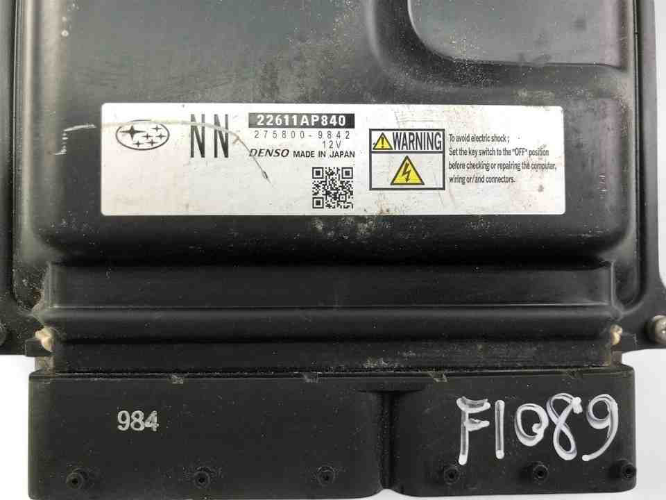 SUBARU Legacy 4 generation (2003-2009) Engine Control Unit ECU 22611AP840 32400060