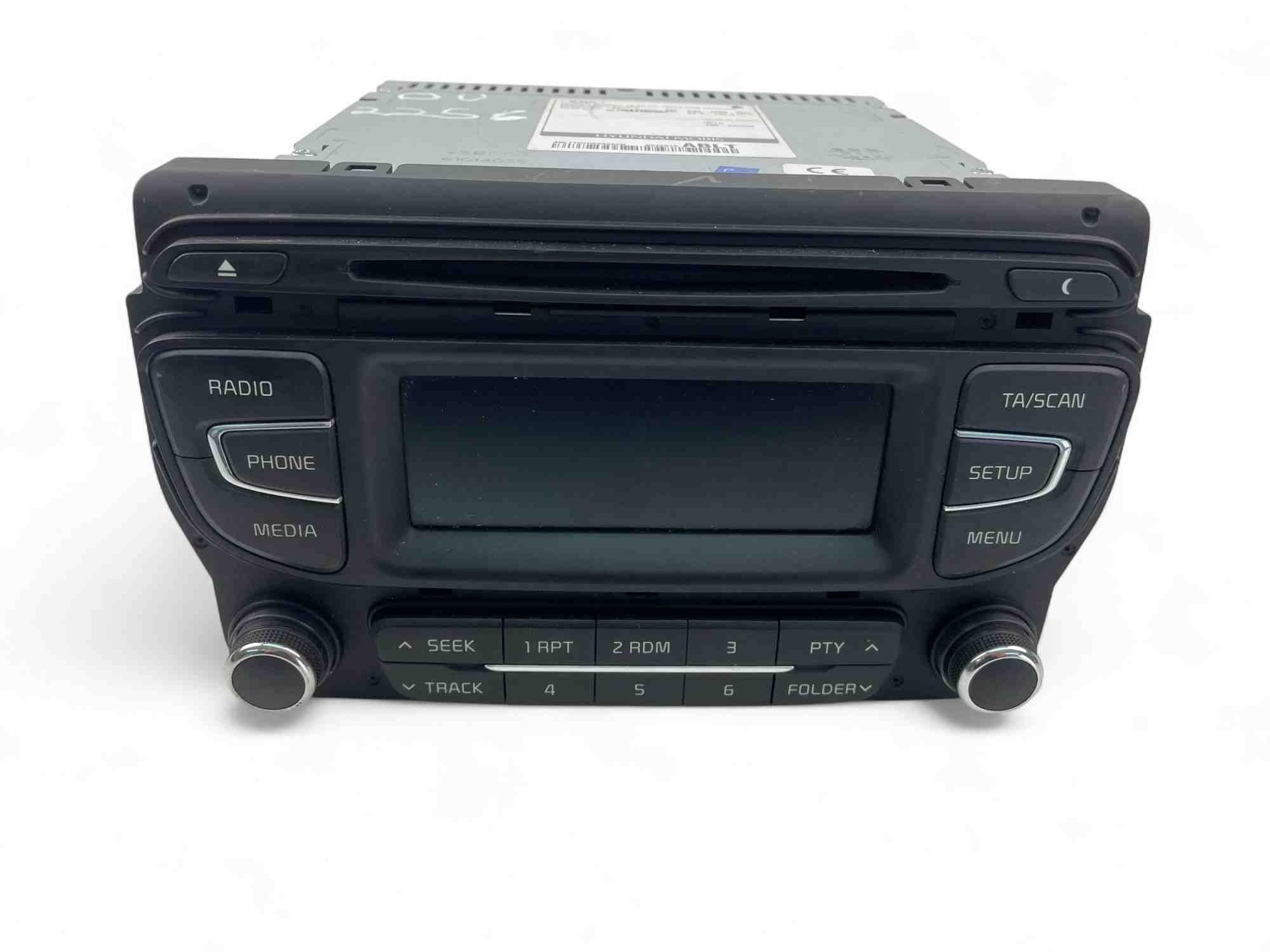KIA Cee'd 2 generation (2012-2018) Mūzikas atskaņotājs bez GPS/navigācijas 96170A2100WK 32401731
