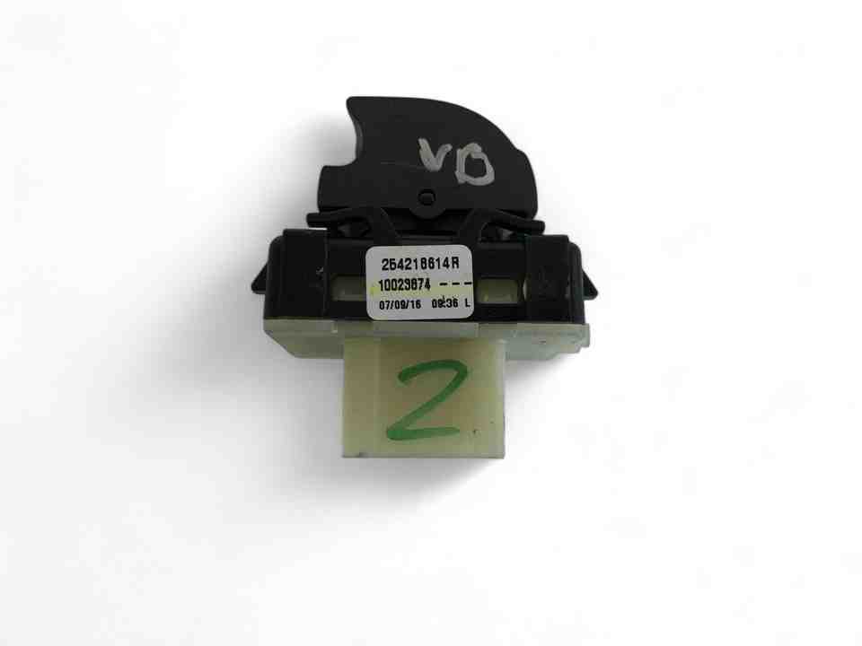 RENAULT Captur 1 generation (2013-2019) Främre höger dörrfönsterbrytare 254216614R 32405191