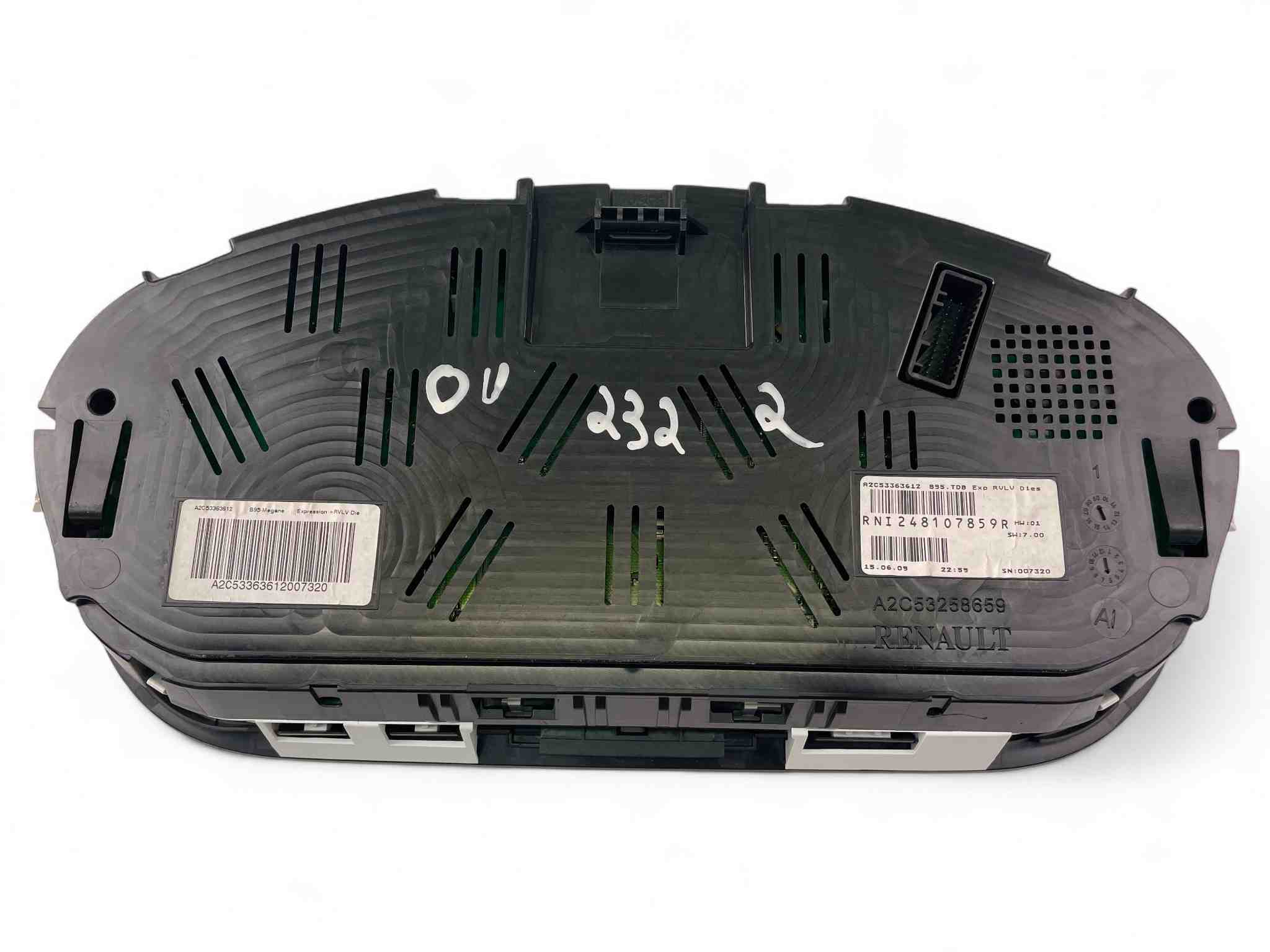 RENAULT Megane 3 generation (2008-2020) Спидометр RNI248107859R 32407387