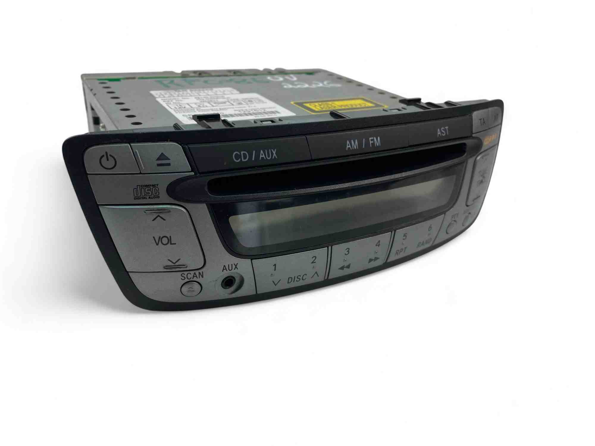TOYOTA Aygo 1 generation (2005-2014) Music Player Without GPS 86120-0H010 32409217