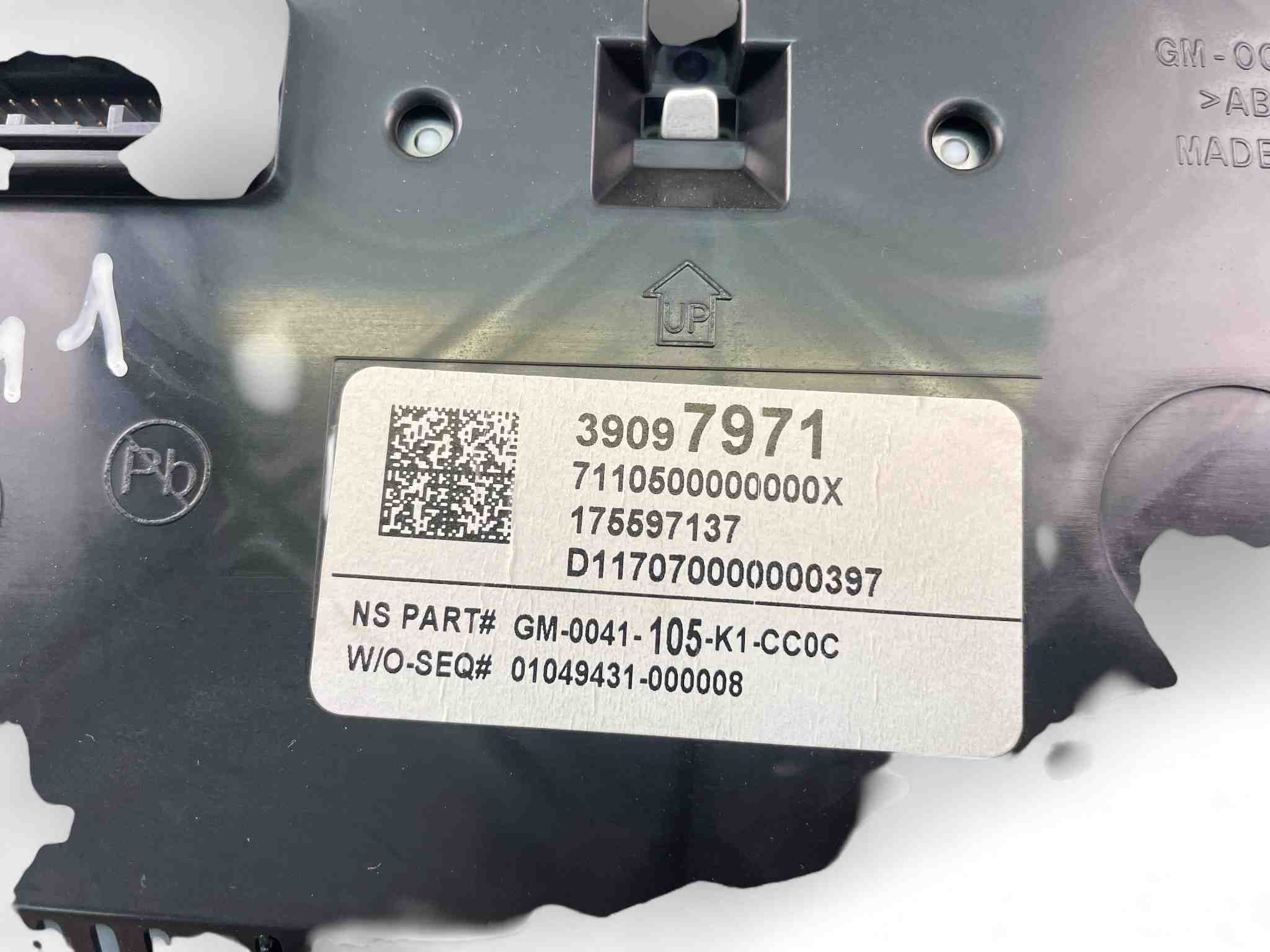 OPEL Astra K (2015-2021) Speedometer 39097971 32410936