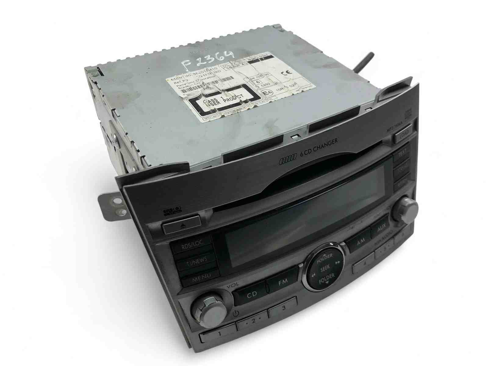 SUBARU Outback 4 generation (2009-2014) Music Player Without GPS 86201AJ410 32415143