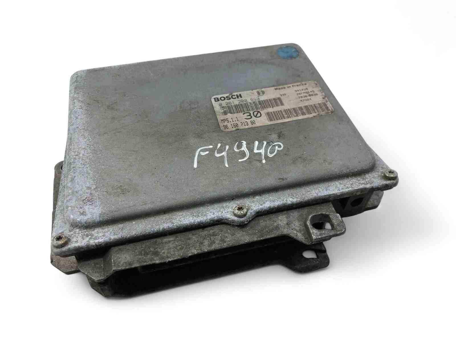 PEUGEOT 605 1 generation (1989-1999) Riadiaca jednotka motora 9616071380,0261200690 32568015