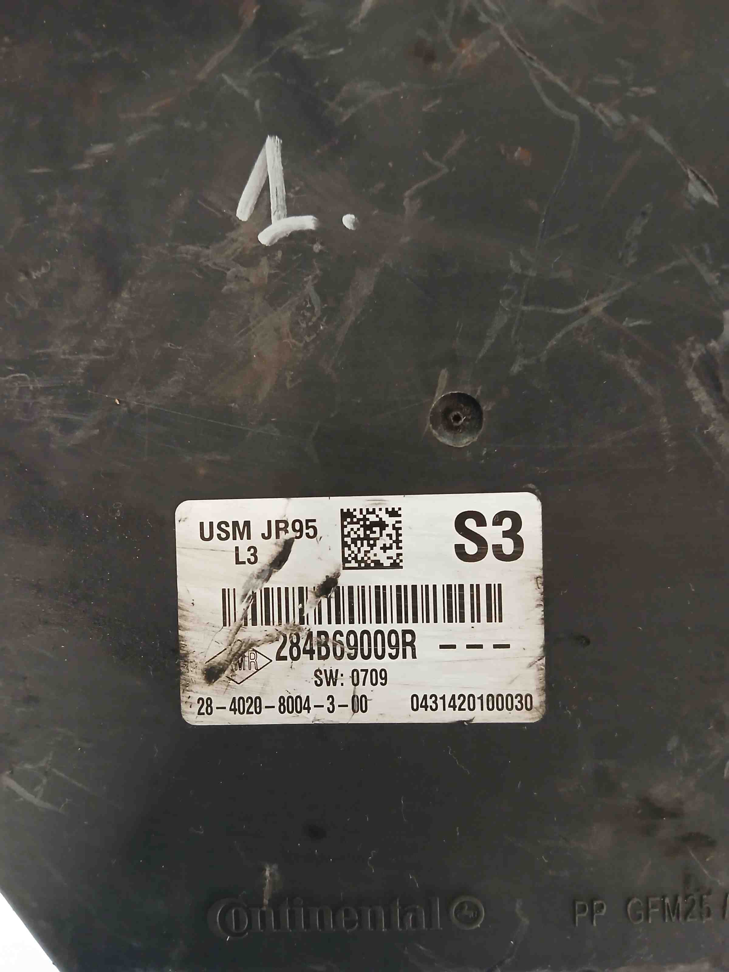 RENAULT Scenic 3 generation (2009-2015) Drošinātāju kārba 284B69009R 32396541