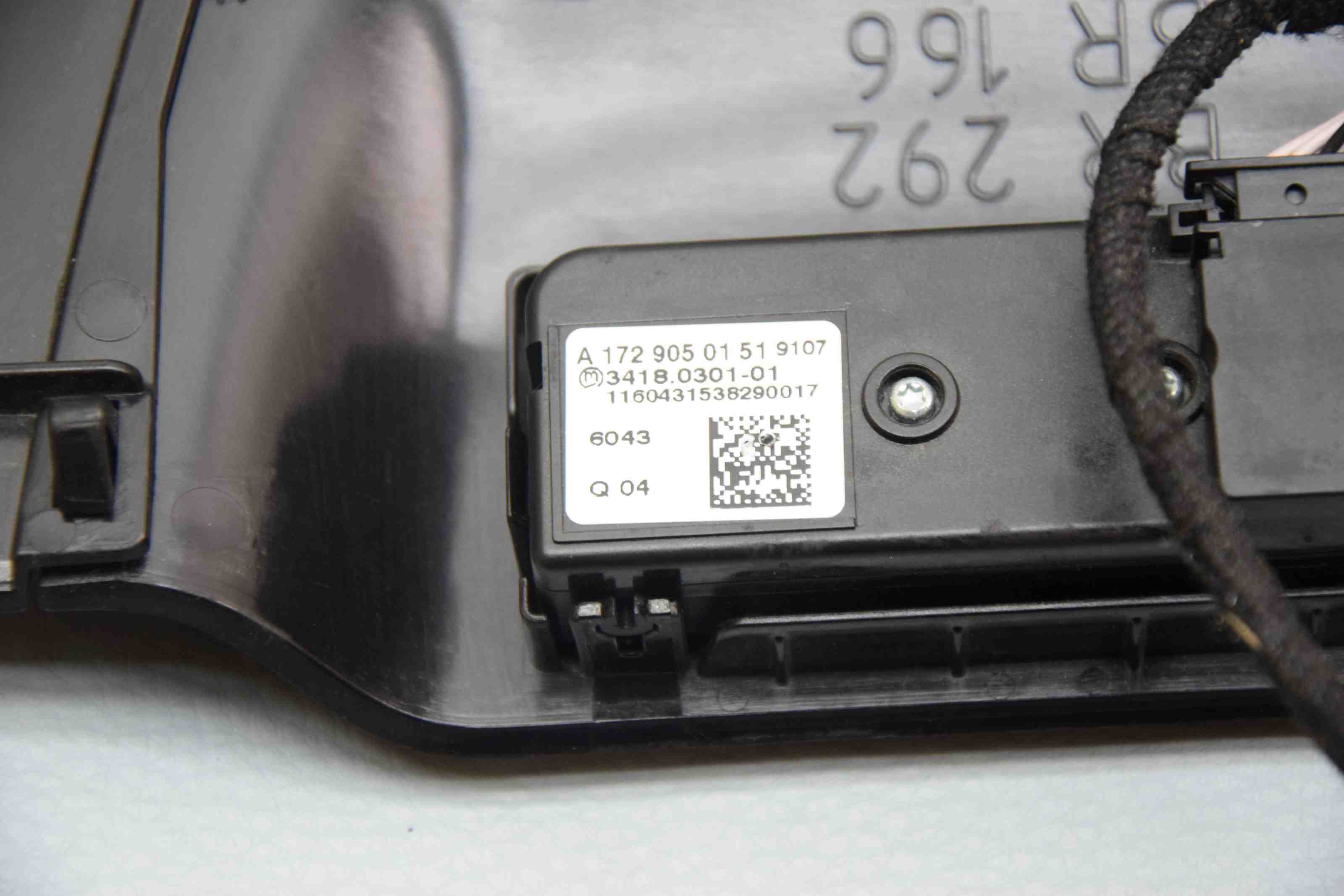 MERCEDES-BENZ GLE W166 (2015-2018) Interior Mirror Trim A1668212036 32398250