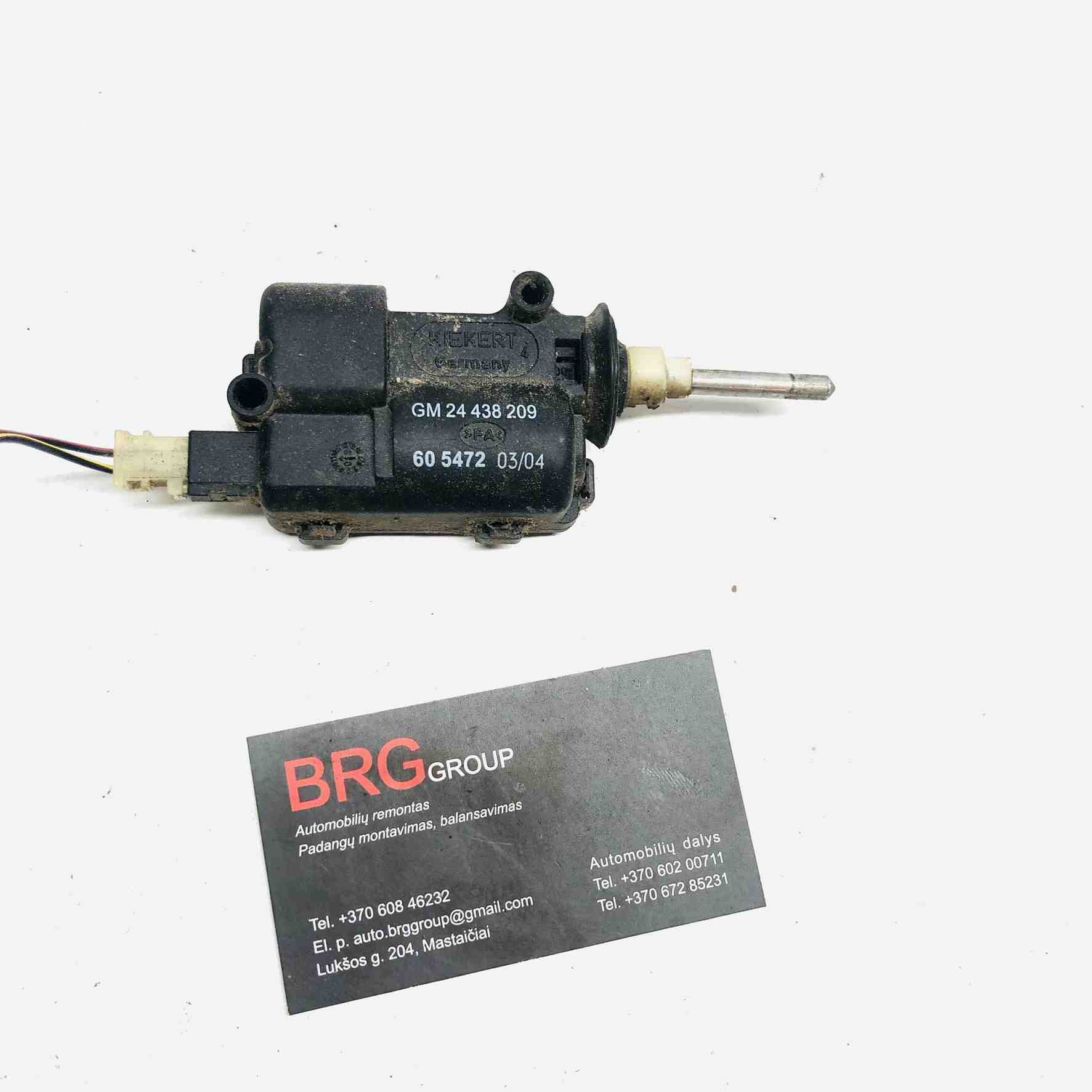 OPEL Vectra C (2002-2005) Centrālās atslēgas motorīts 24438209,605472 32403427