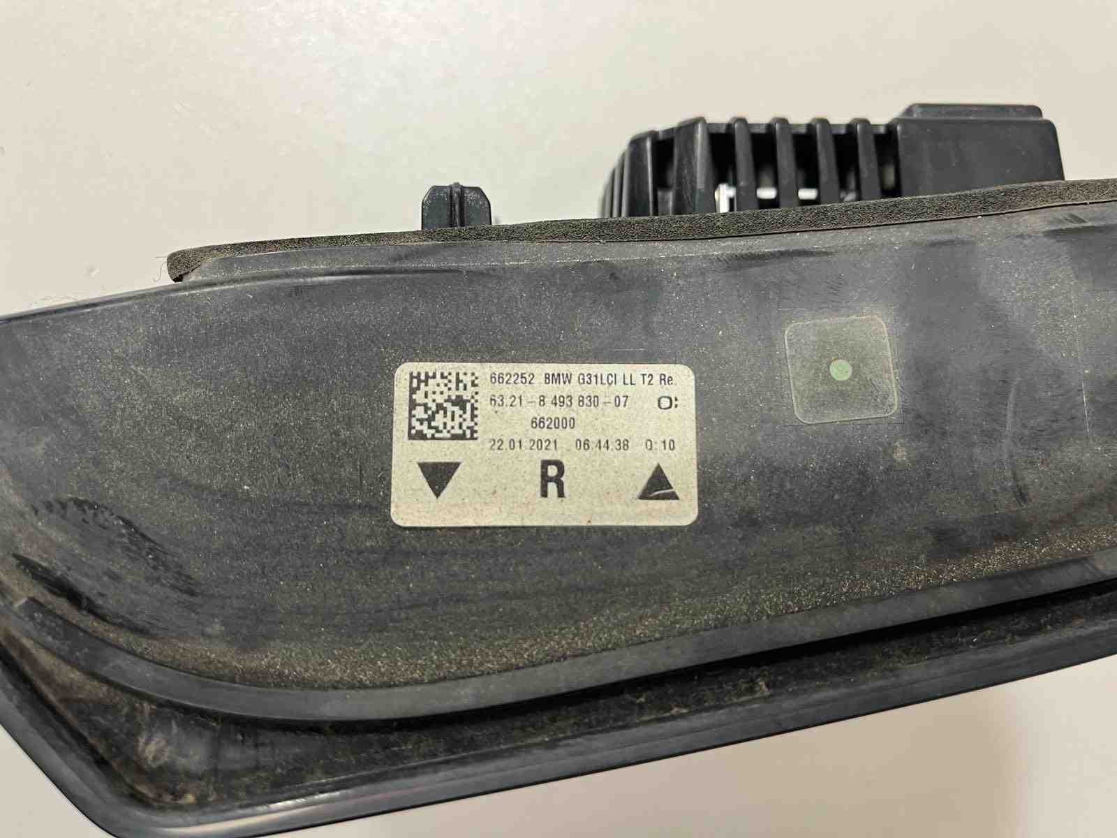 BMW 5 Series G30/G31 (2016-2023) Höger Baklucka Bakljus 8493830 32398413