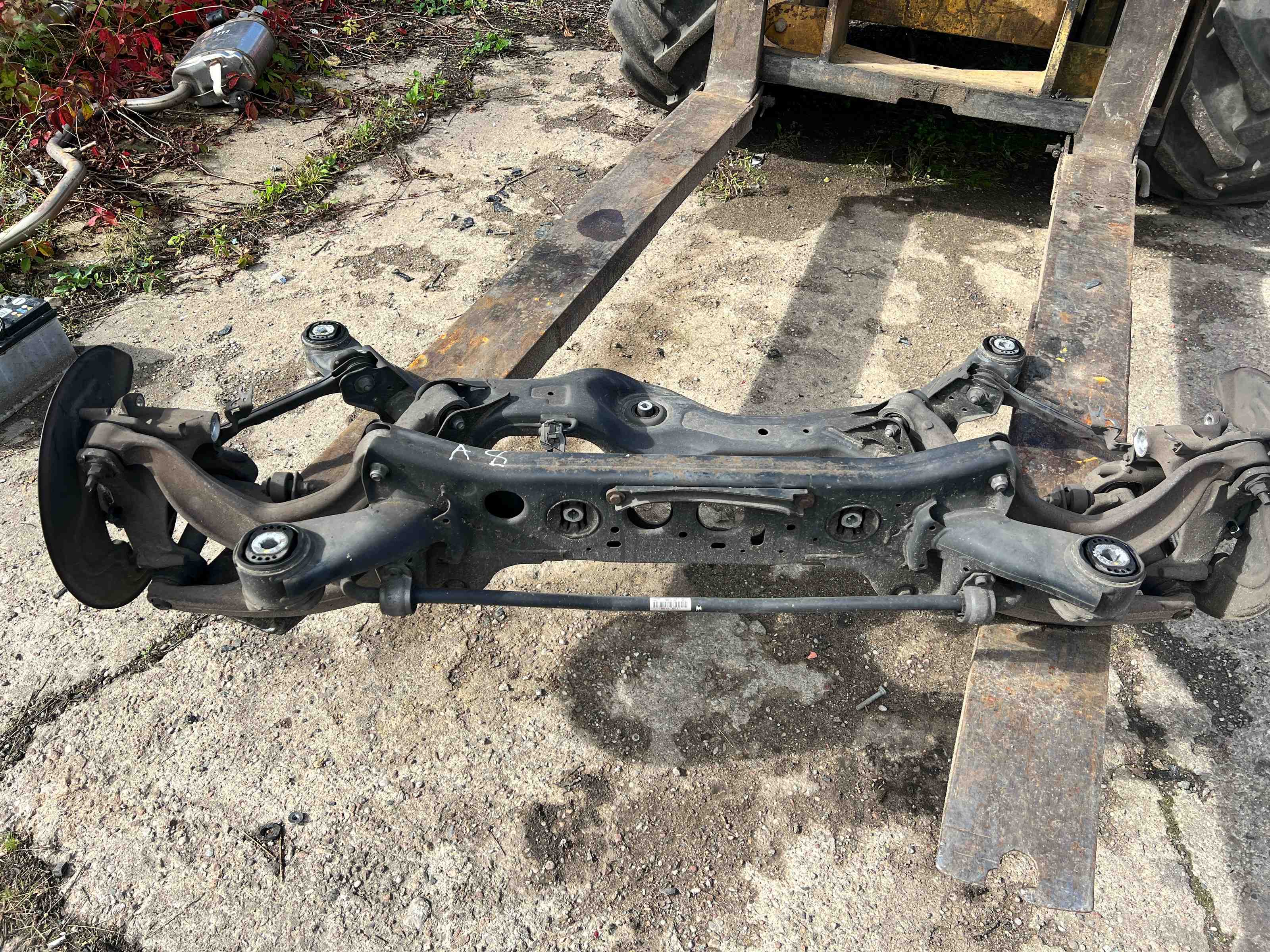 AUDI A8 D4/4H (2010-2018) Aizmugurējais pusrāmis 4H0505235Q 32398782