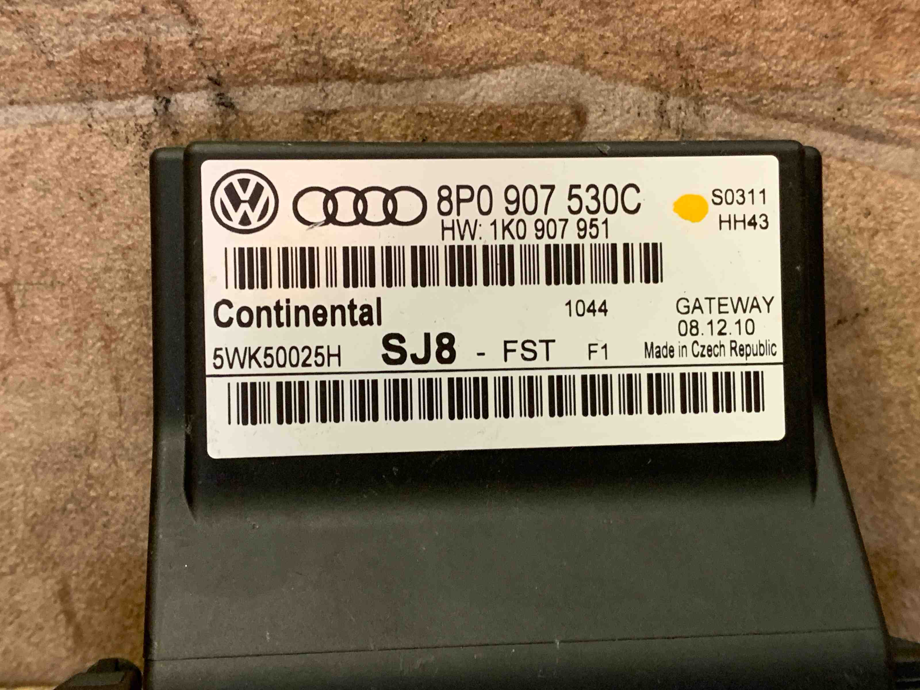 AUDI TT 8J (2006-2014) Gateway блок 1K0907951 32398592