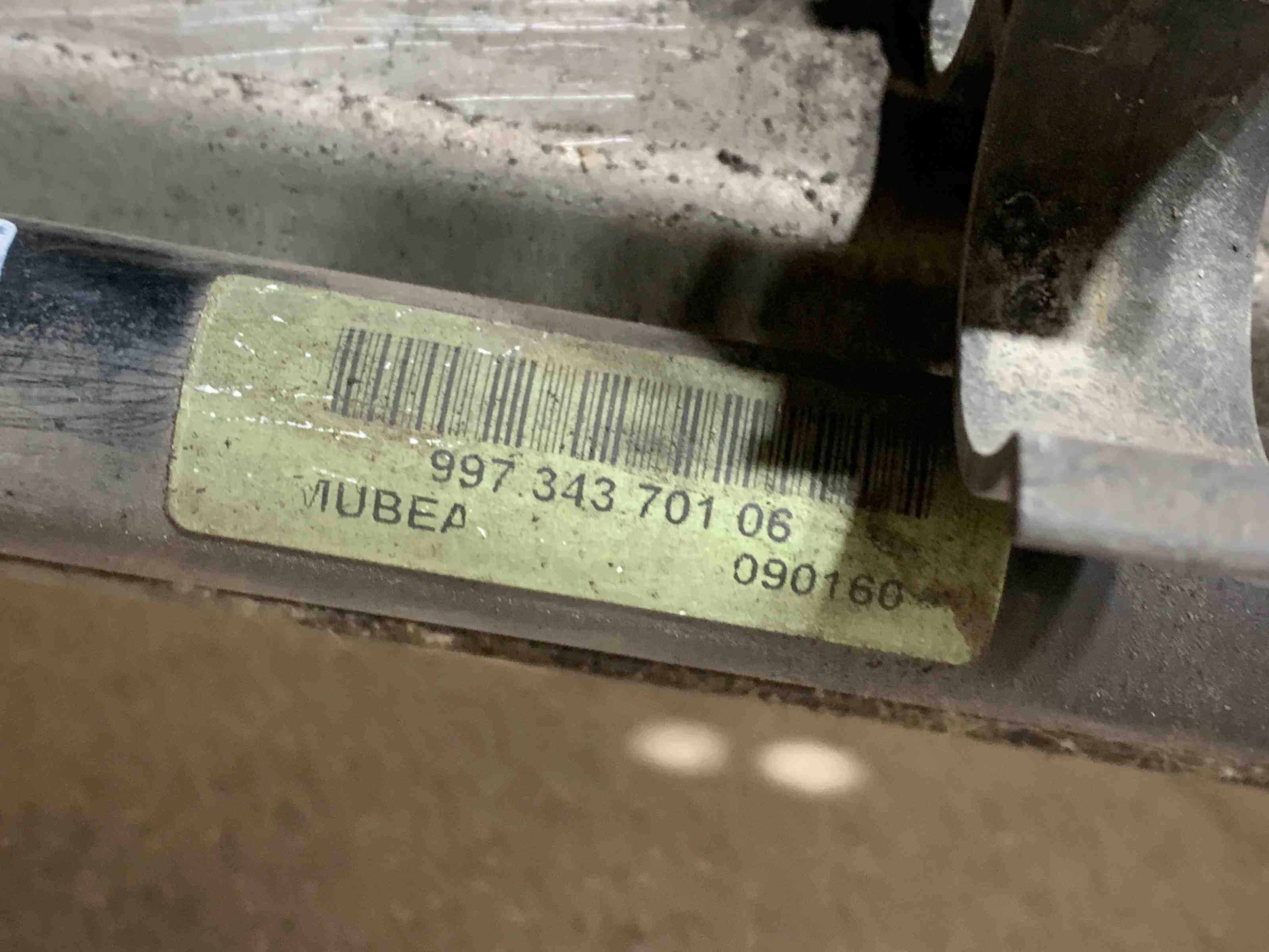 PORSCHE Boxster 987 (2004-2012) Front Suspension Subframe 99734110106 32476746