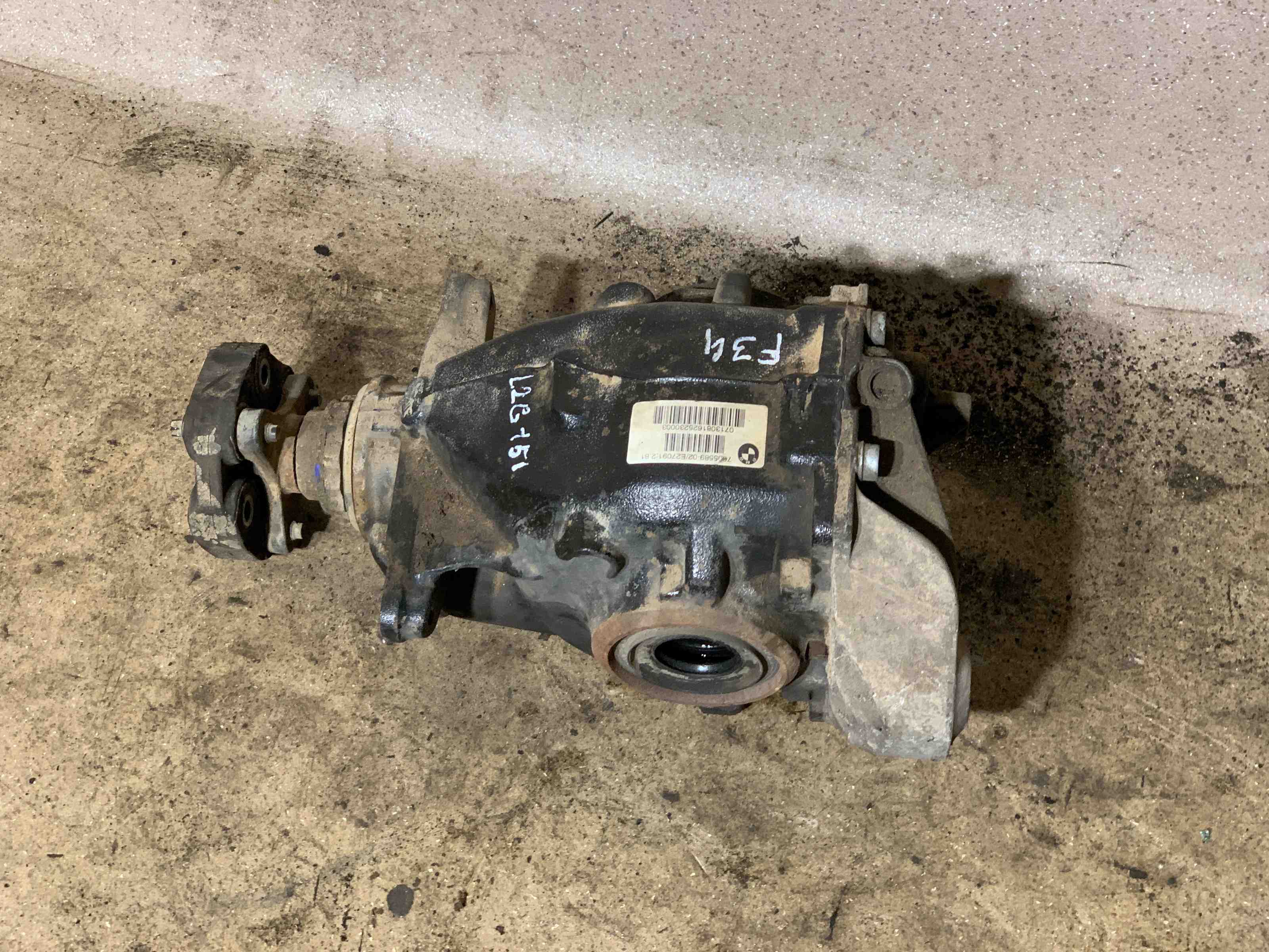 BMW 3 Series Gran Turismo F34 (2013-2017) Rear Differential 7605589,2.81 32478262