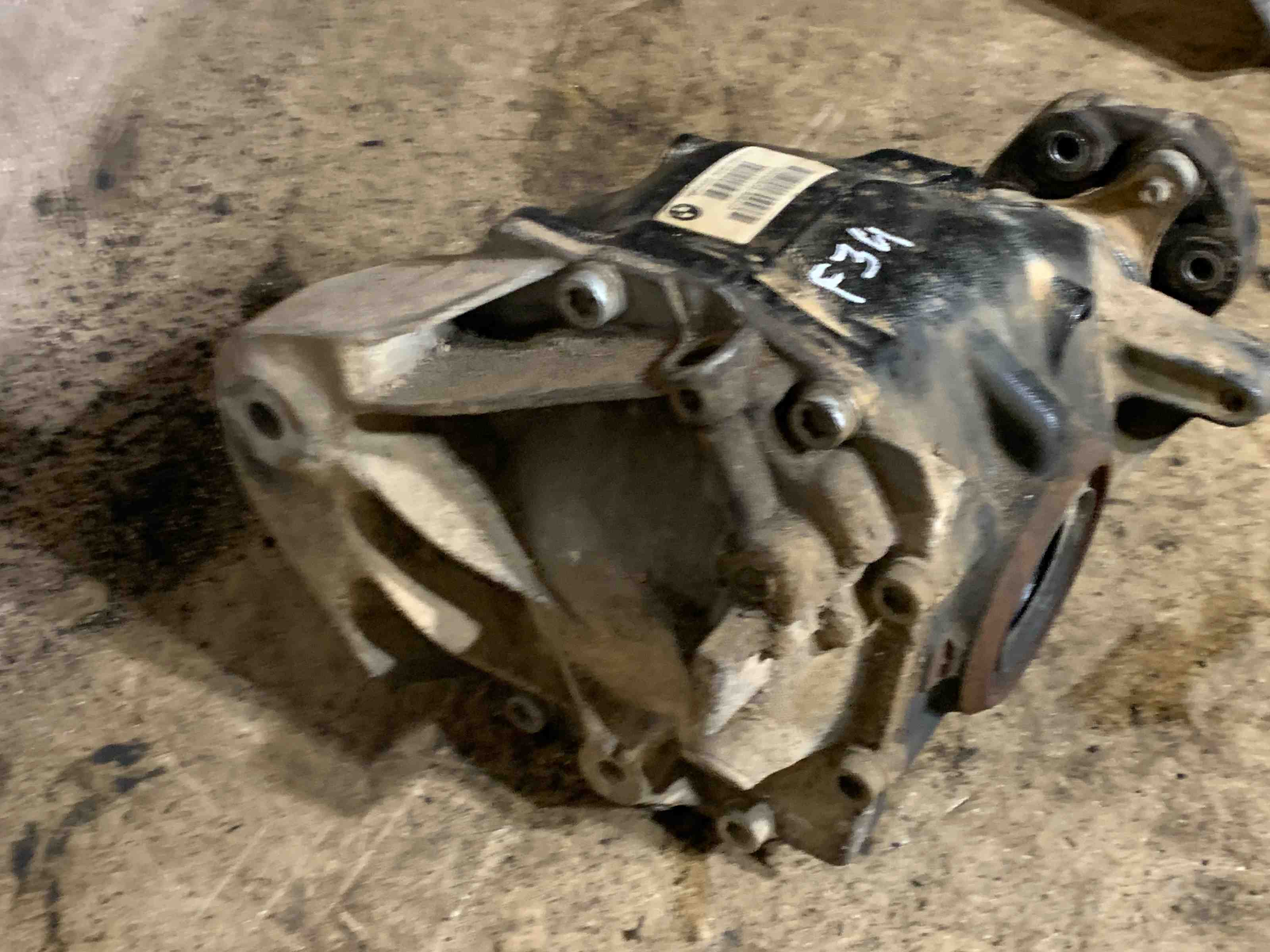 BMW 3 Series Gran Turismo F34 (2013-2017) Rear Differential 7605589,2.81 32478262