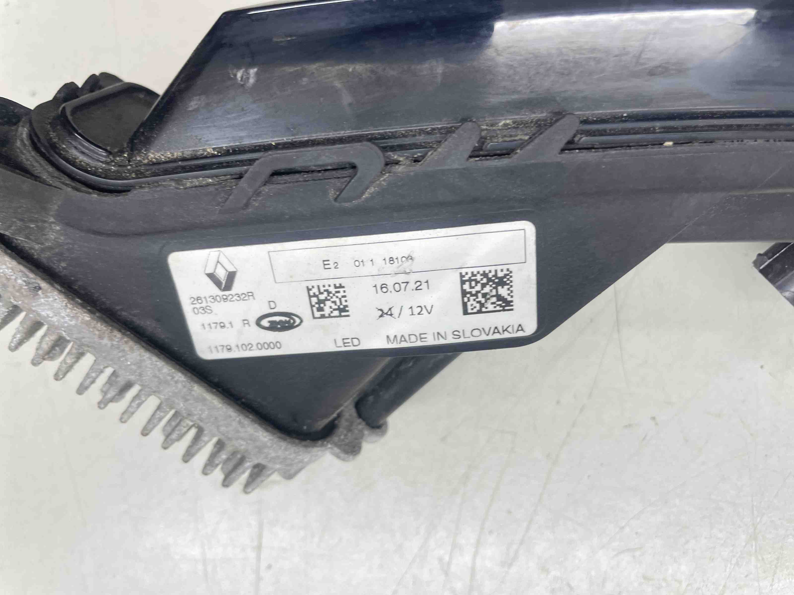 RENAULT Espace 5 generation (2015-2023) Papildu pagrieziena rādītāji 261309232R 32393707