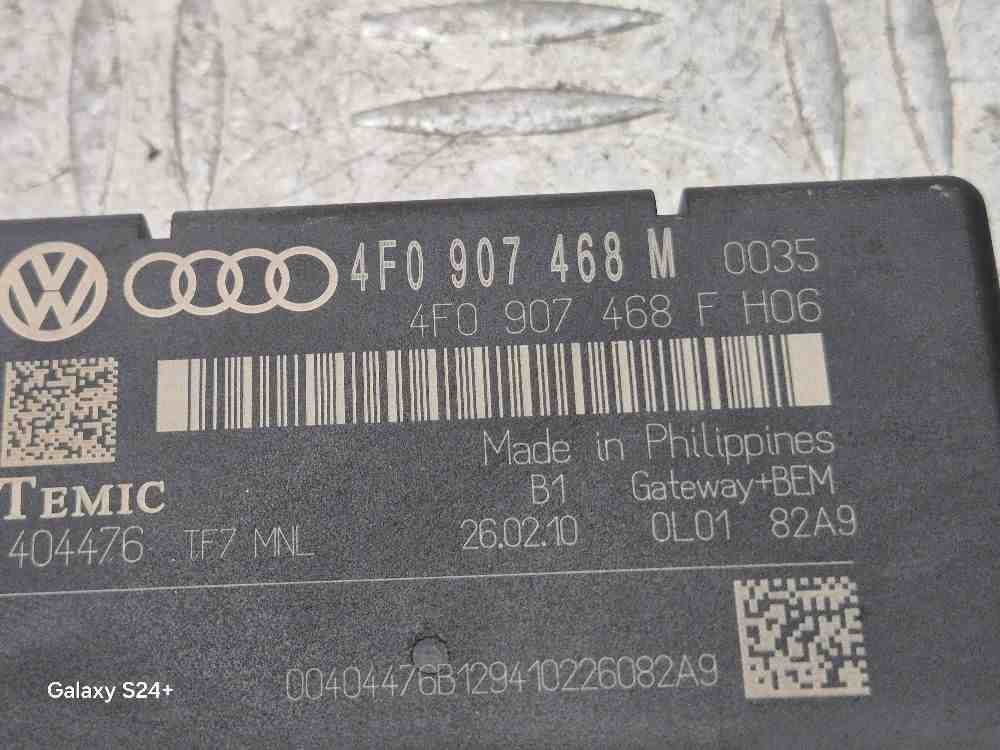 AUDI A6 C6/4F (2004-2011) Gateway блок 4F0907468M 32406134