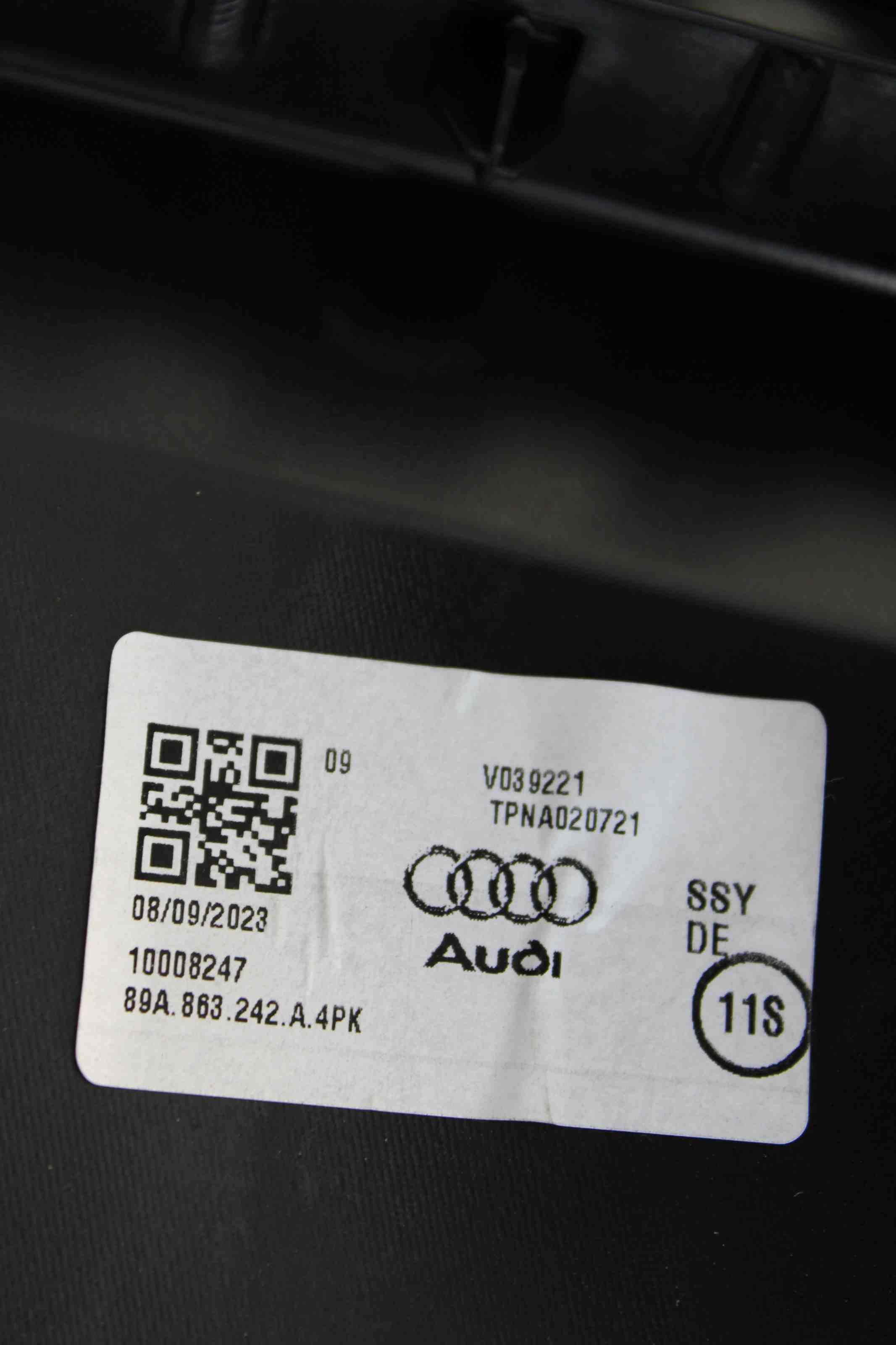 AUDI Q4 Sportback e-tron 1 generation (2021-2024) Center Console 89A863242A 32417055
