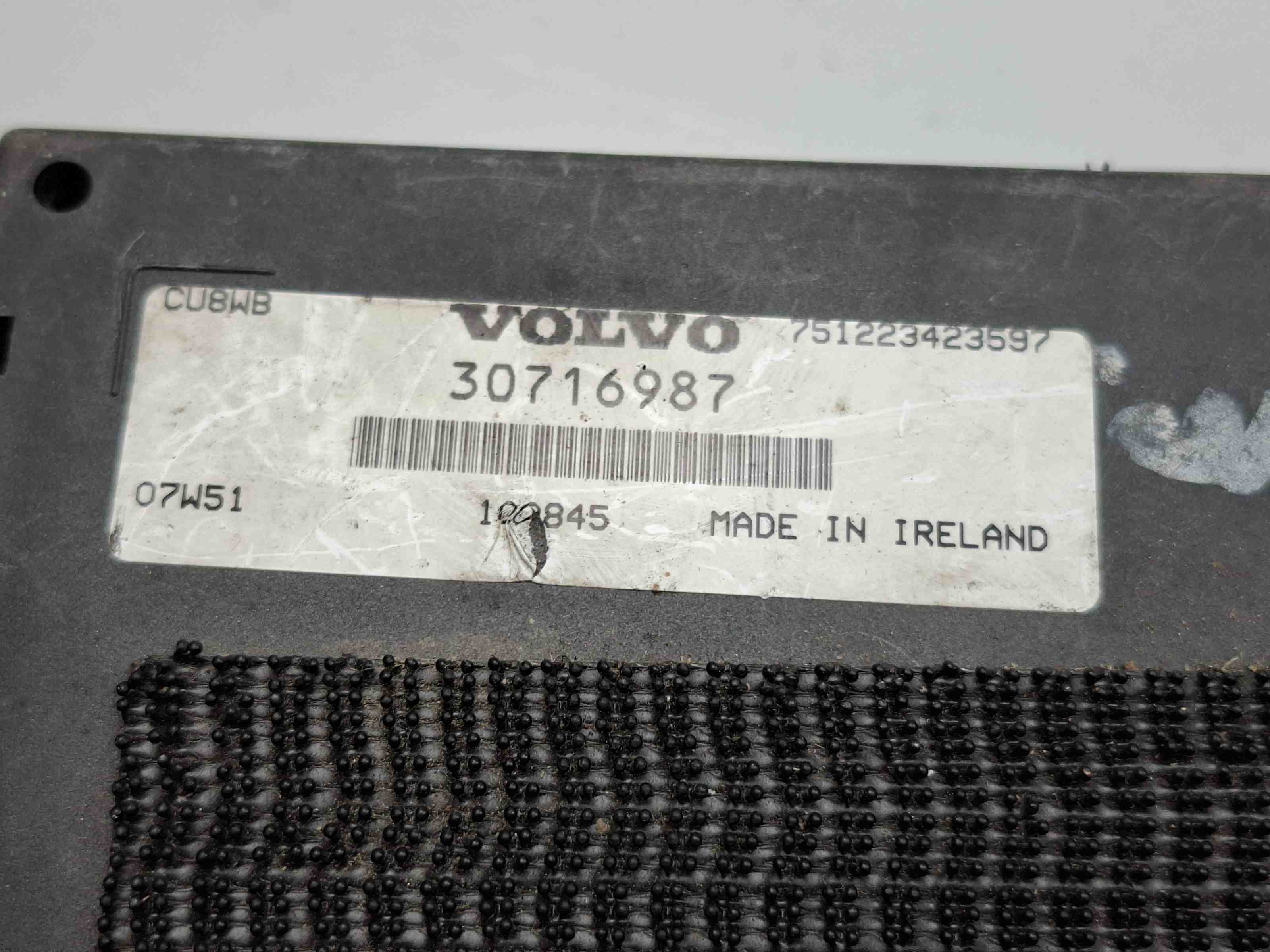 VOLVO V70 3 generation (2007-2020) Āķa vadības bloks 30716987 32397756