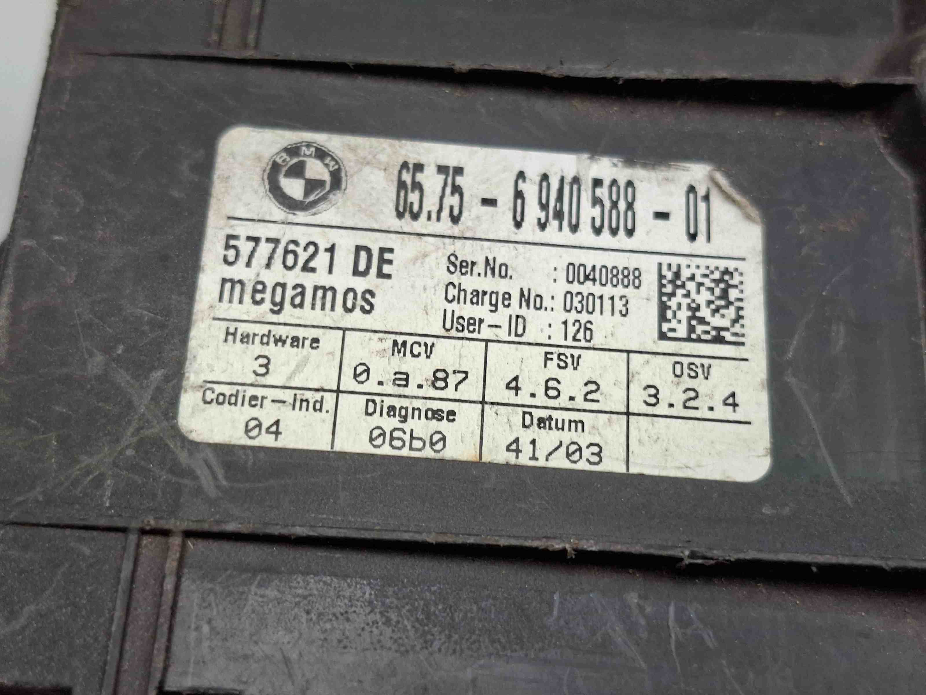 BMW 5 Series E60/E61 (2003-2010) Alarm Signal Control Unit 6940588 32397785