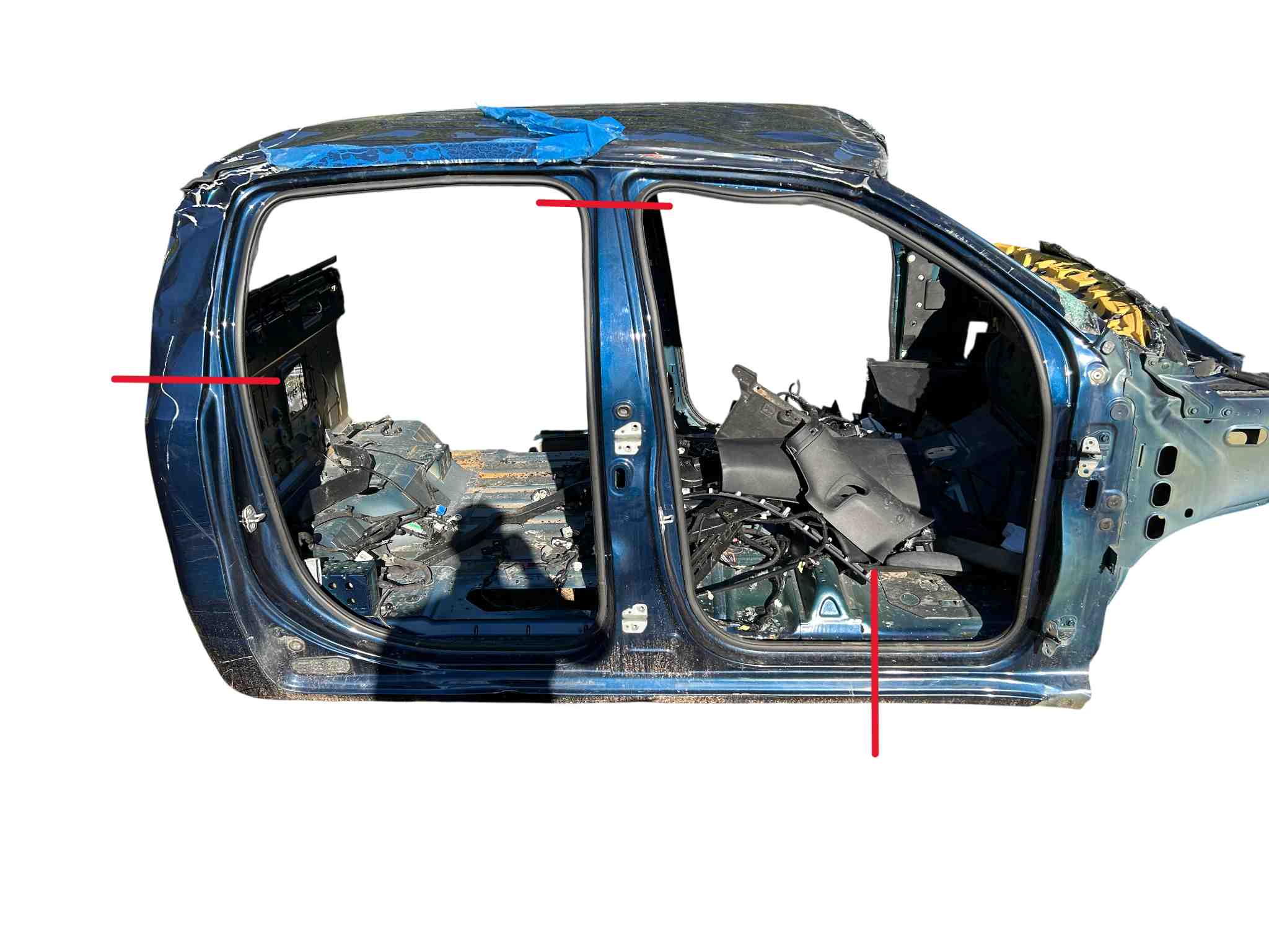 RAM Ram 4 generation (2008-2023) Right Side Metallic Sideskirt Cover 32431955