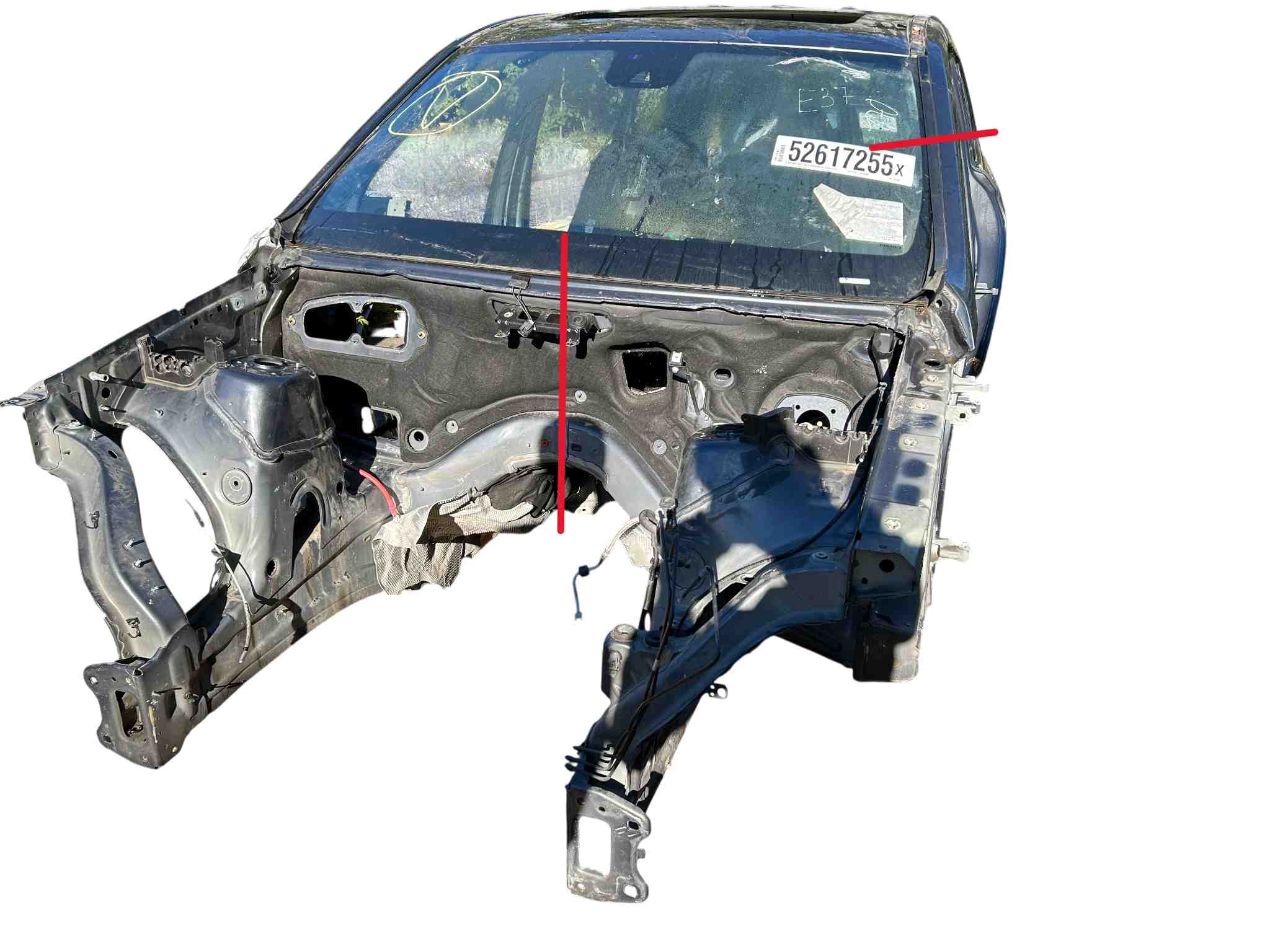 MERCEDES-BENZ GL-Class X166 (2012-2015) Front left quarter 32439678