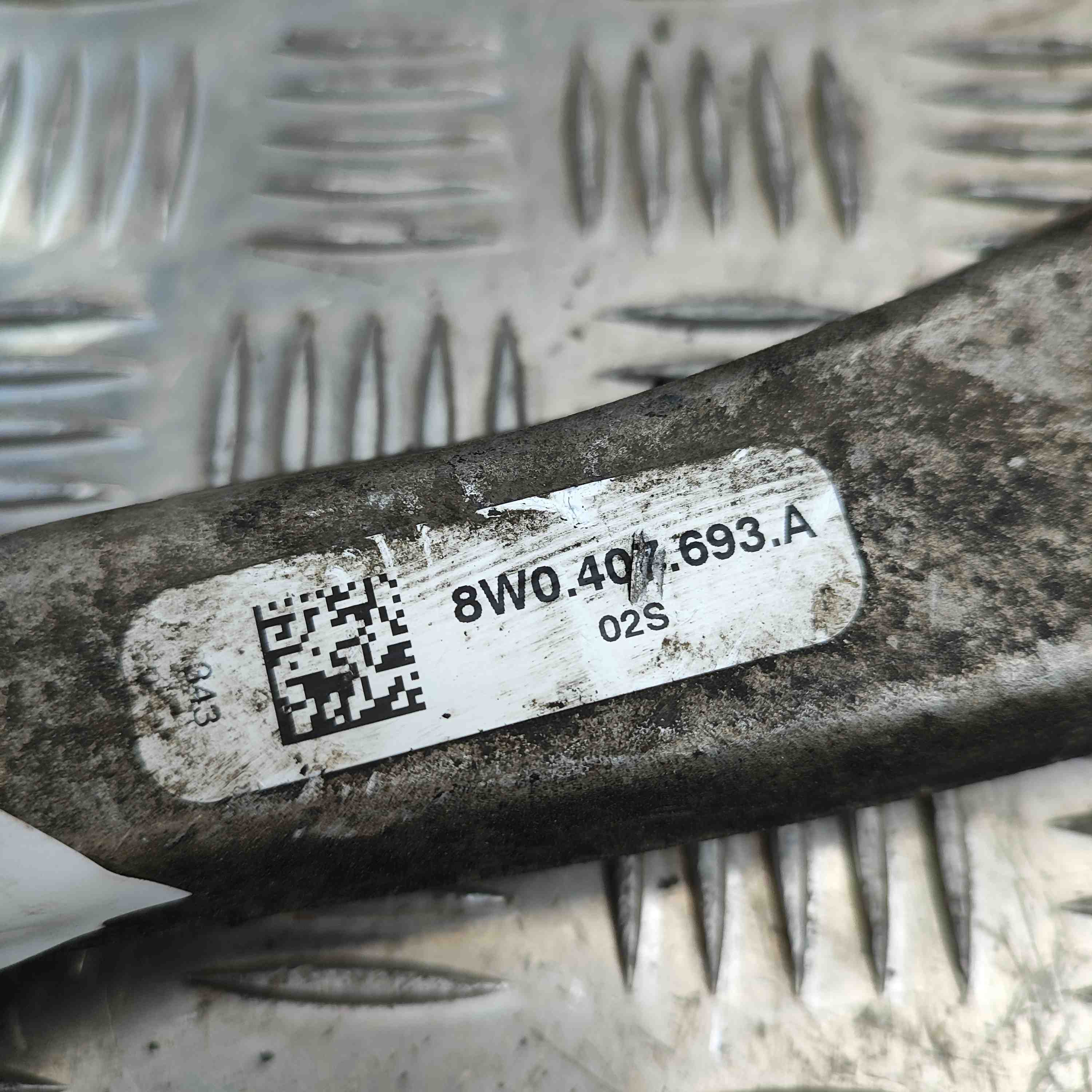 AUDI A5 F5 (2016-2024) Front left curved fork 8W0407693A 31888506