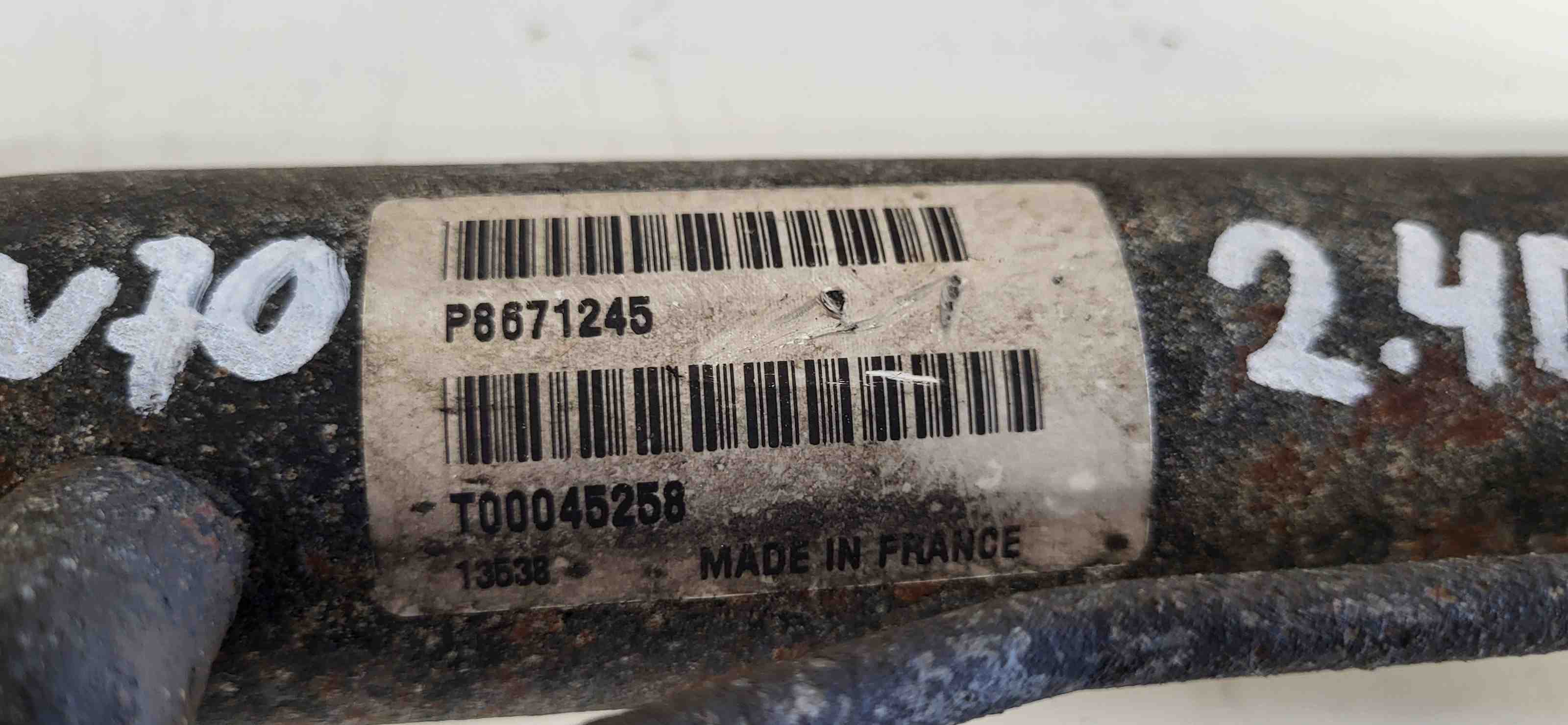 VOLVO V70 2 generation (2000-2008) Steering Rack P8671245 32404229