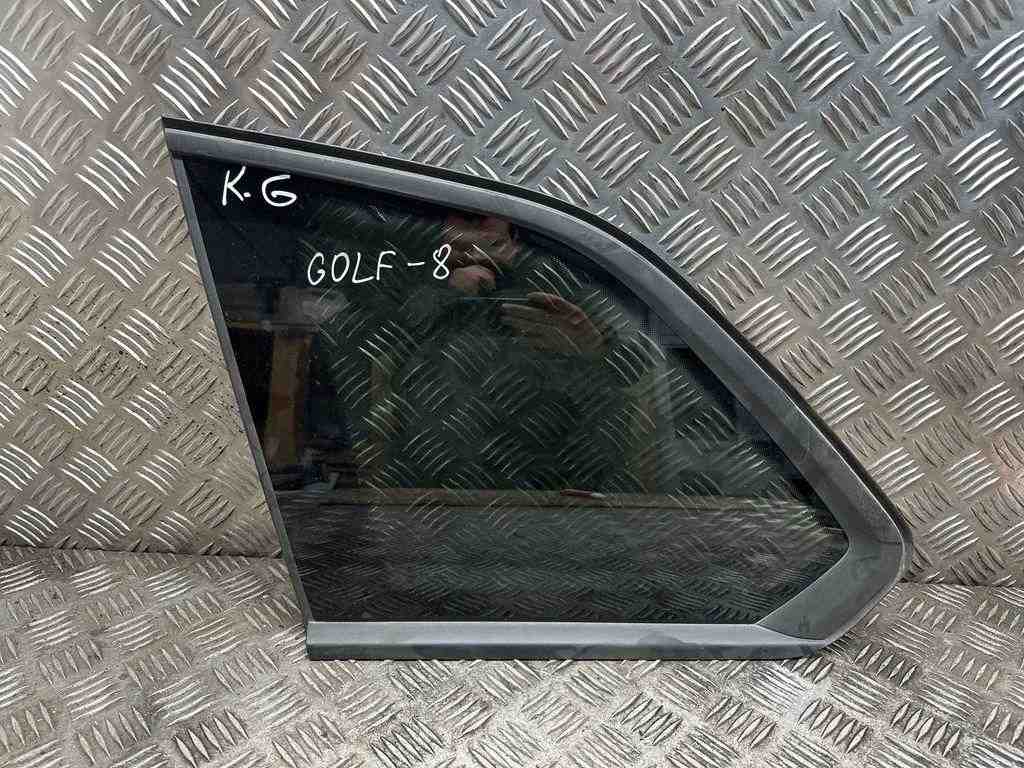 VOLKSWAGEN Golf 8 generation (2019-2023) Rear Left Door Window 43R01351,E000233,DOT618M352AS3 32471129