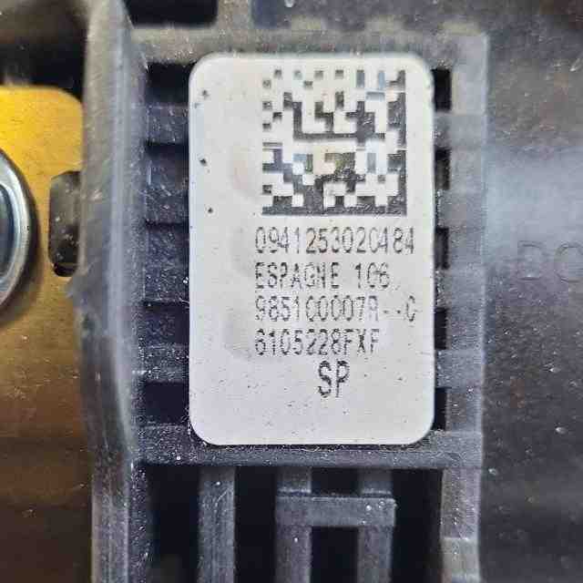 RENAULT Megane 3 generation (2008-2020) Stūres drošības spilvens 985100007R 32482523
