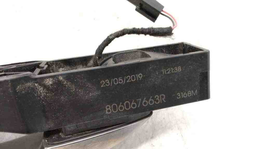 RENAULT Megane 3 generation (2008-2020) Rear right door outer handle TEKPN,806067663R 32429244