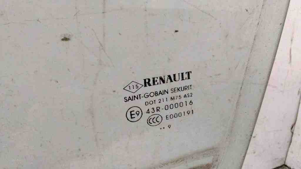 RENAULT Megane 3 generation (2008-2020) Front Left Door Glass 43R000016,E000191,DOT211M75AS2 32429334