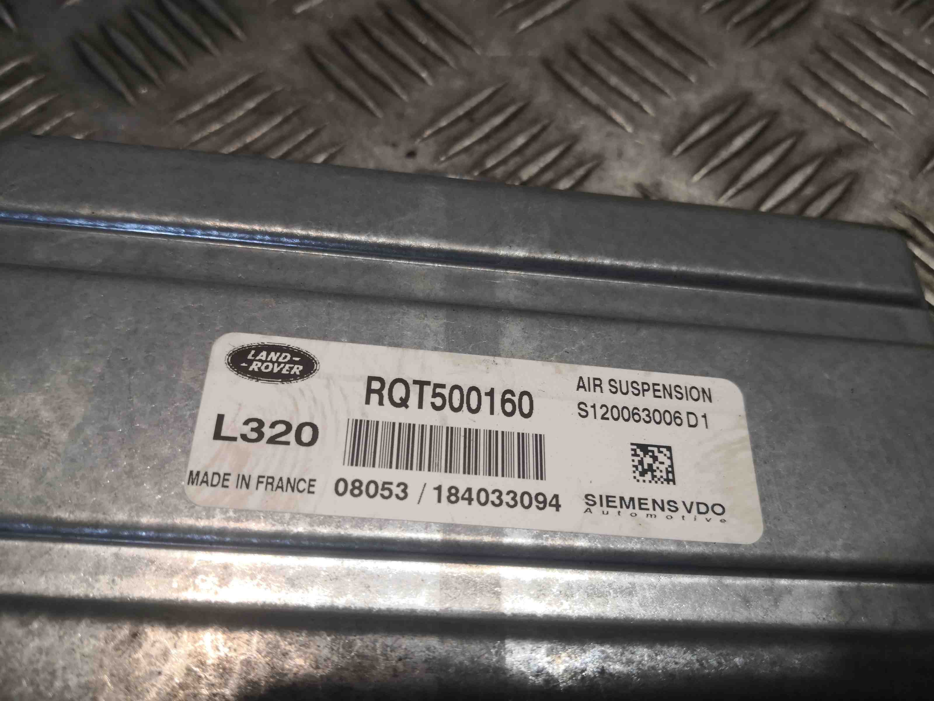 LAND ROVER Range Rover Sport 1 generation (2005-2013) Air Suspension Control Unit rqt500160 32397540