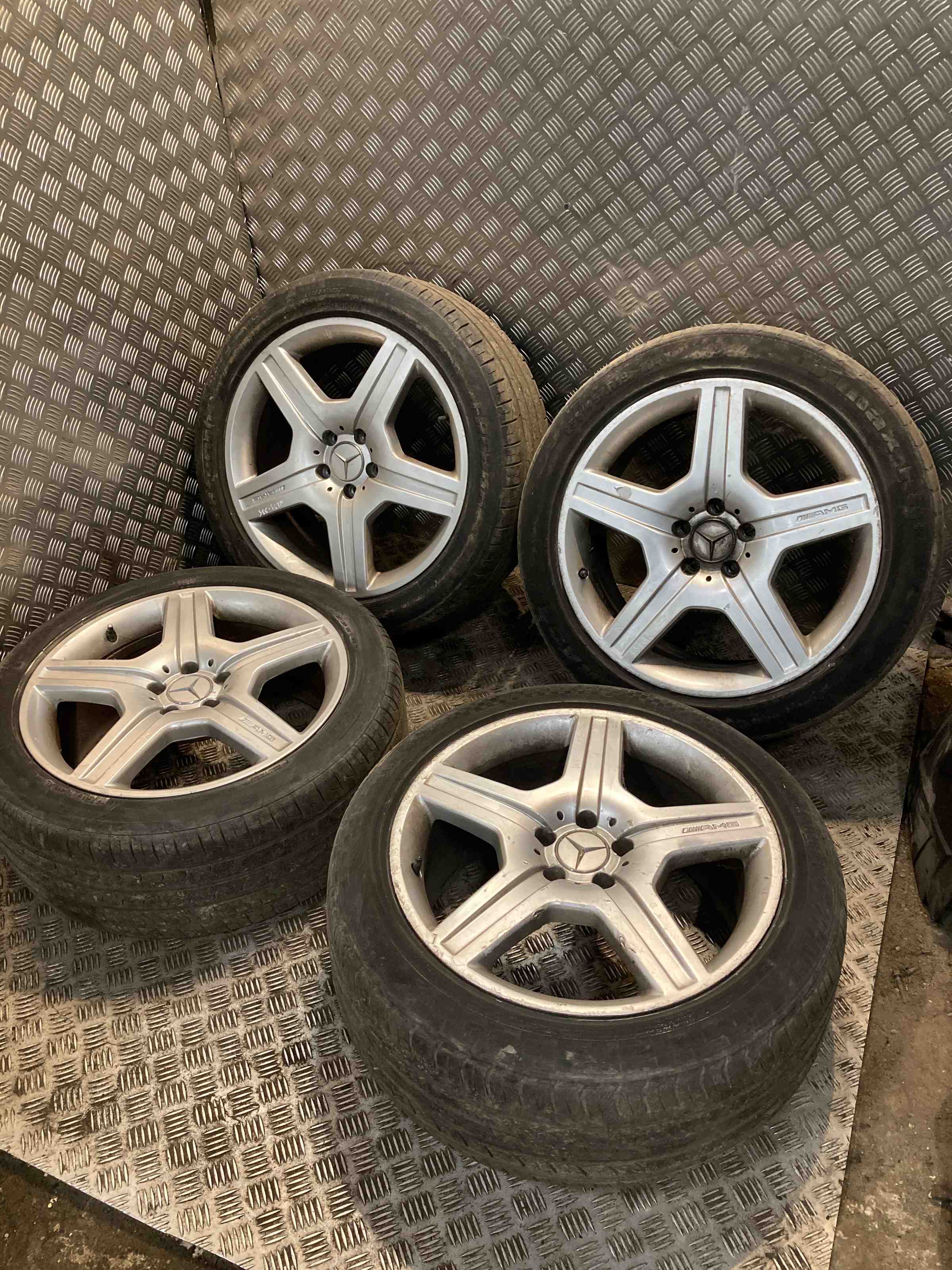MERCEDES-BENZ S-Class W221 (2005-2013) Комплект колес 2214012702,A2214012702,A2214012602,2214012602 32404197