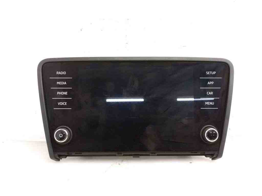 SKODA Octavia 3 generation (2013-2020) Navigation Display 5E0919605N 32416781