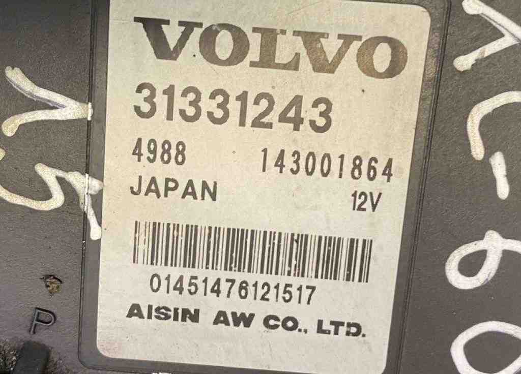 VOLVO XC60 1 generation (2008-2017) Блок управления коробки передач 31331243 32413055