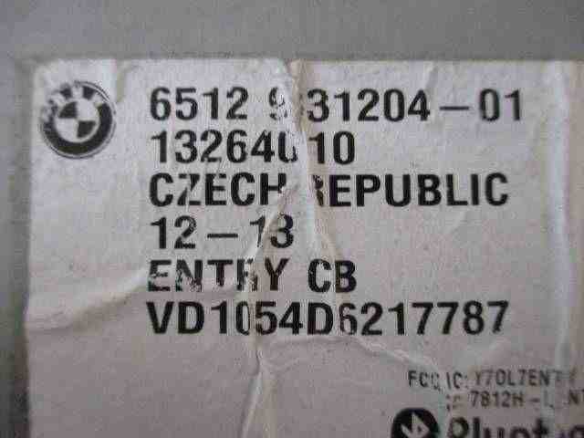 BMW 3 Series F30/F31 (2011-2020) Mūzikas atskaņotājs ar Navigāciju / GPS 65129331204,13264010,VD1054D6217787 32465481