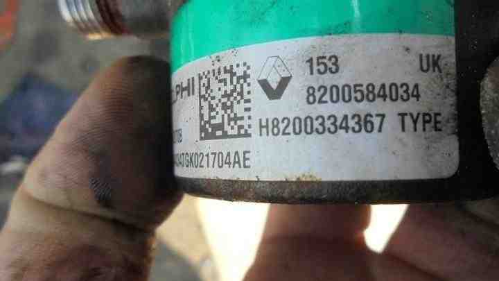 RENAULT Megane 3 generation (2008-2020) Топливная рейка H8200334367 32478218