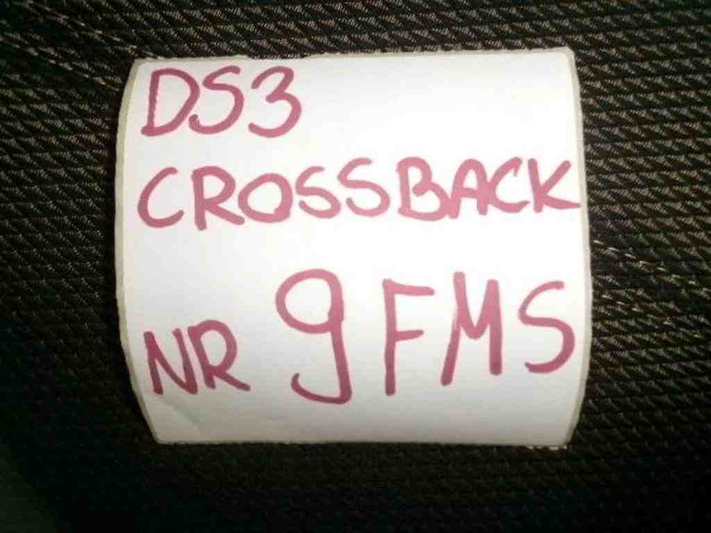 CITROËN DS3 1 generation (2010-2015) Rear Seat 32484039