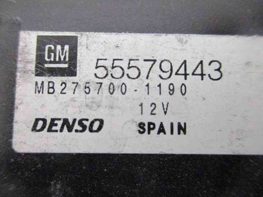 OPEL Astra K (2015-2021) Engine Control Unit ECU 55579443,MB2757001190,2757001190 32488911