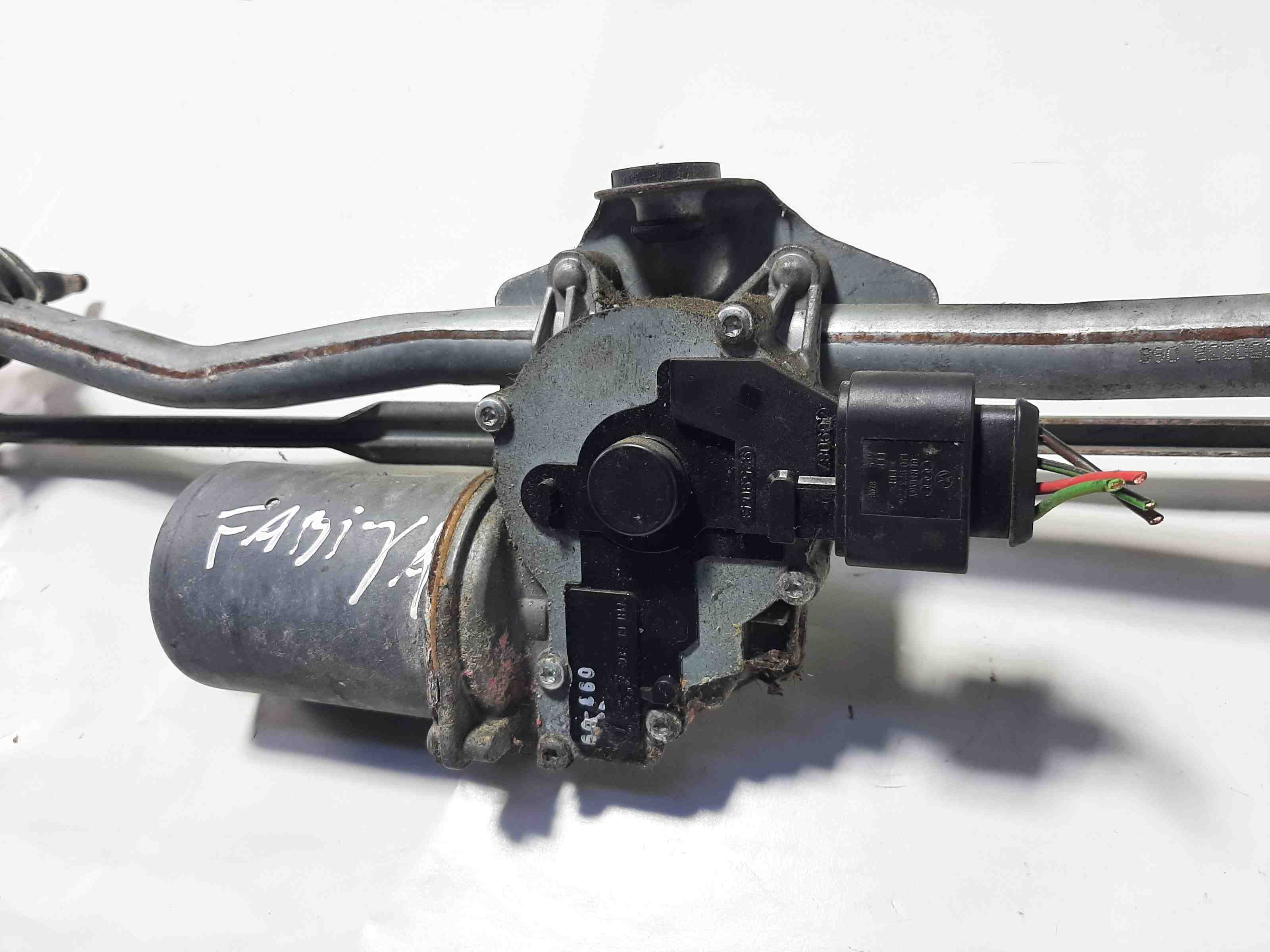 SKODA Fabia 2 generation  (2010-2014) Priekšējā stikla tīrītāja mehānisms 5J1955113A 32393686