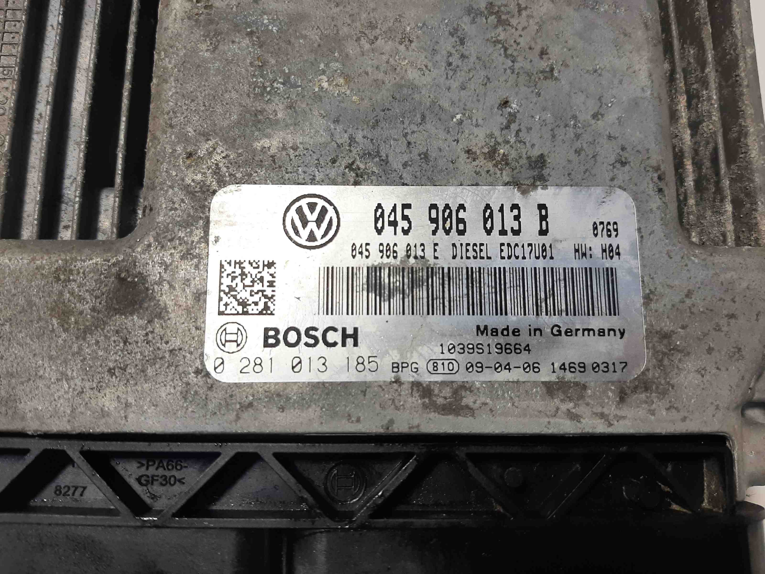 SKODA Fabia 2 generation  (2010-2014) Motora vadības bloks 045906013B 32393689