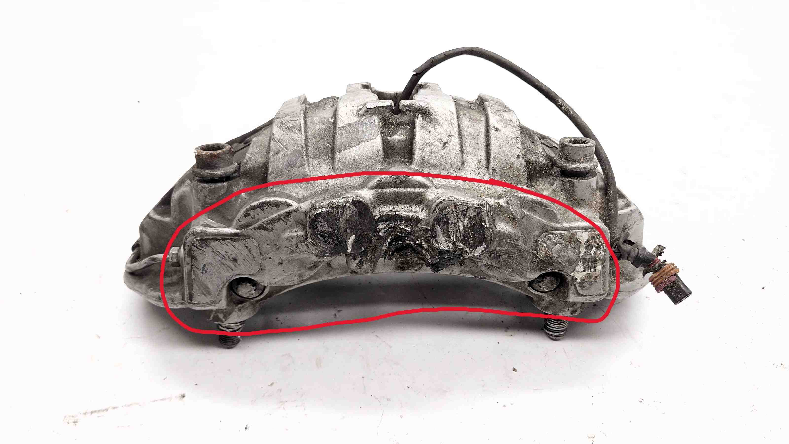 PORSCHE Cayenne 3 generation (2017-2023) Fram Höger Bromsok 7PP615123 32405835