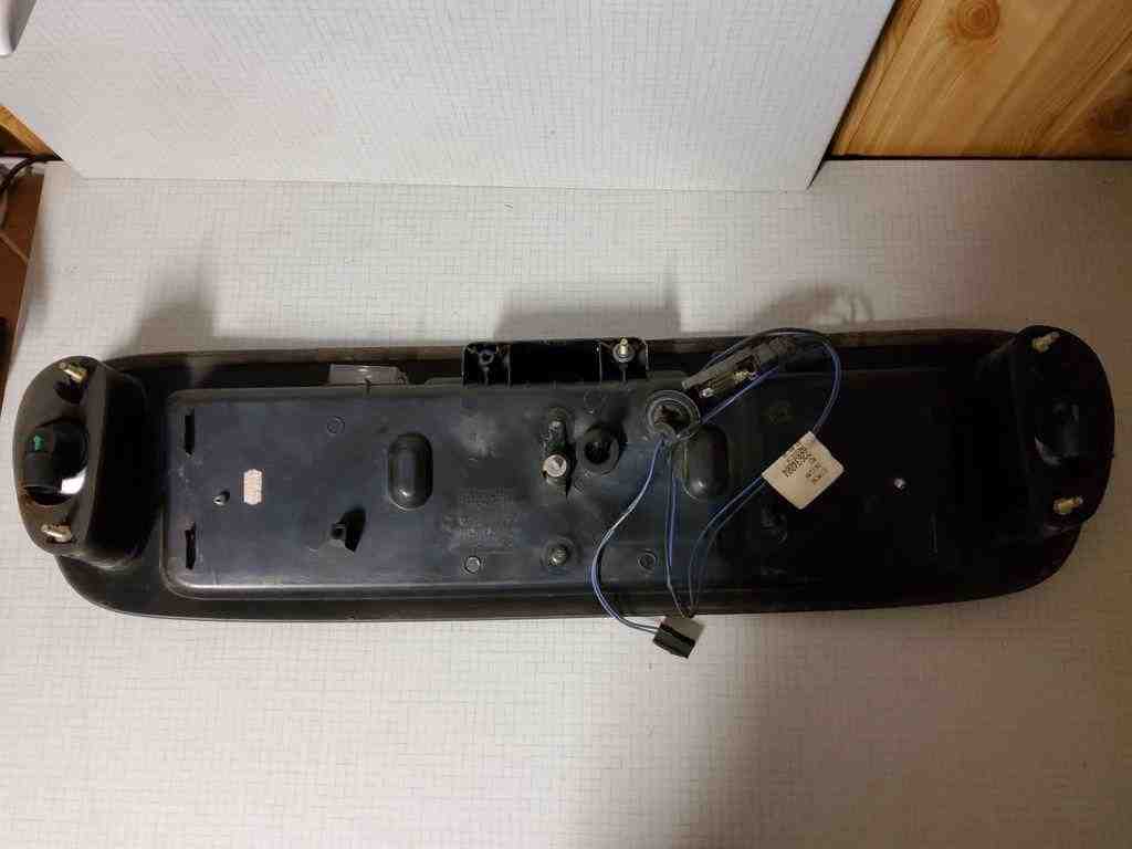 RENAULT Megane 1 generation (1995-2003) Trim Number Plate Light 22634004,7700842700 32543595