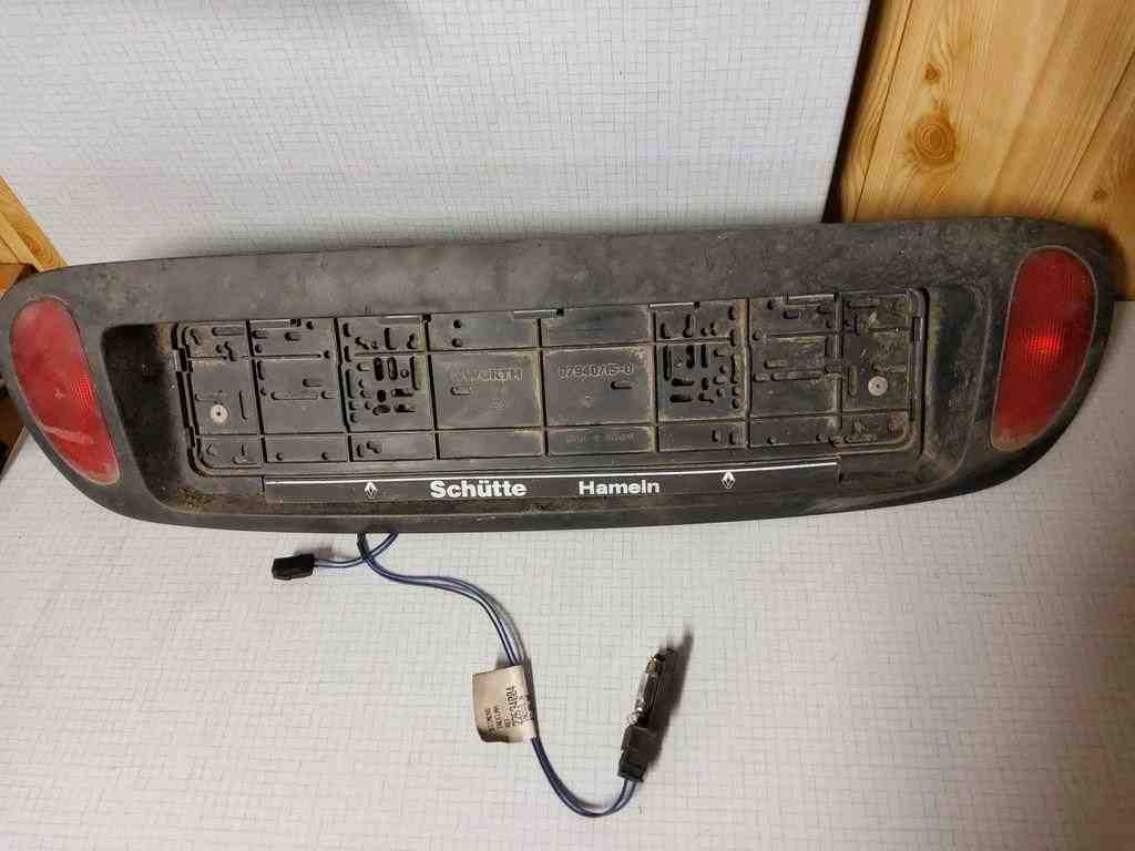 RENAULT Megane 1 generation (1995-2003) Trim Number Plate Light 22634004,7700842700 32543595