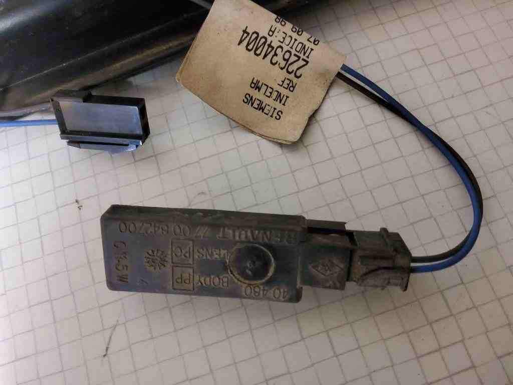 RENAULT Megane 1 generation (1995-2003) Trim Number Plate Light 22634004,7700842700 32543595