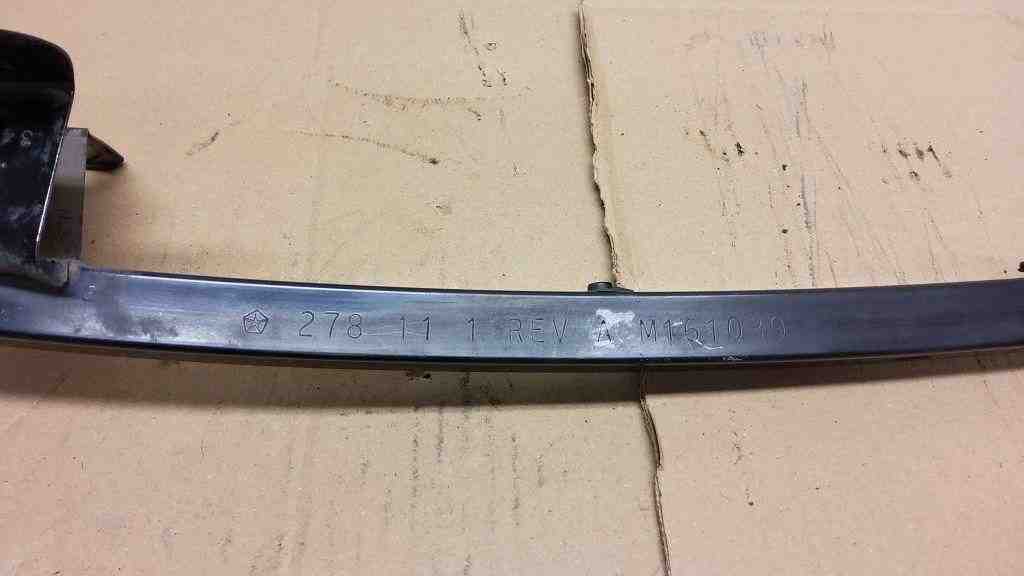 JEEP Grand Cherokee 4 generation (WK) (2004-2024) Front Reinforcement Bar M161089,278111REV,34711R 32558015
