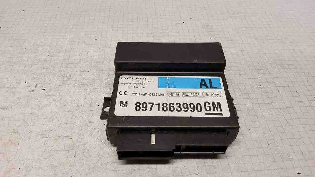 OPEL Frontera B (1998-2004) Comfort Control Unit 343007261,8971863990 32560735